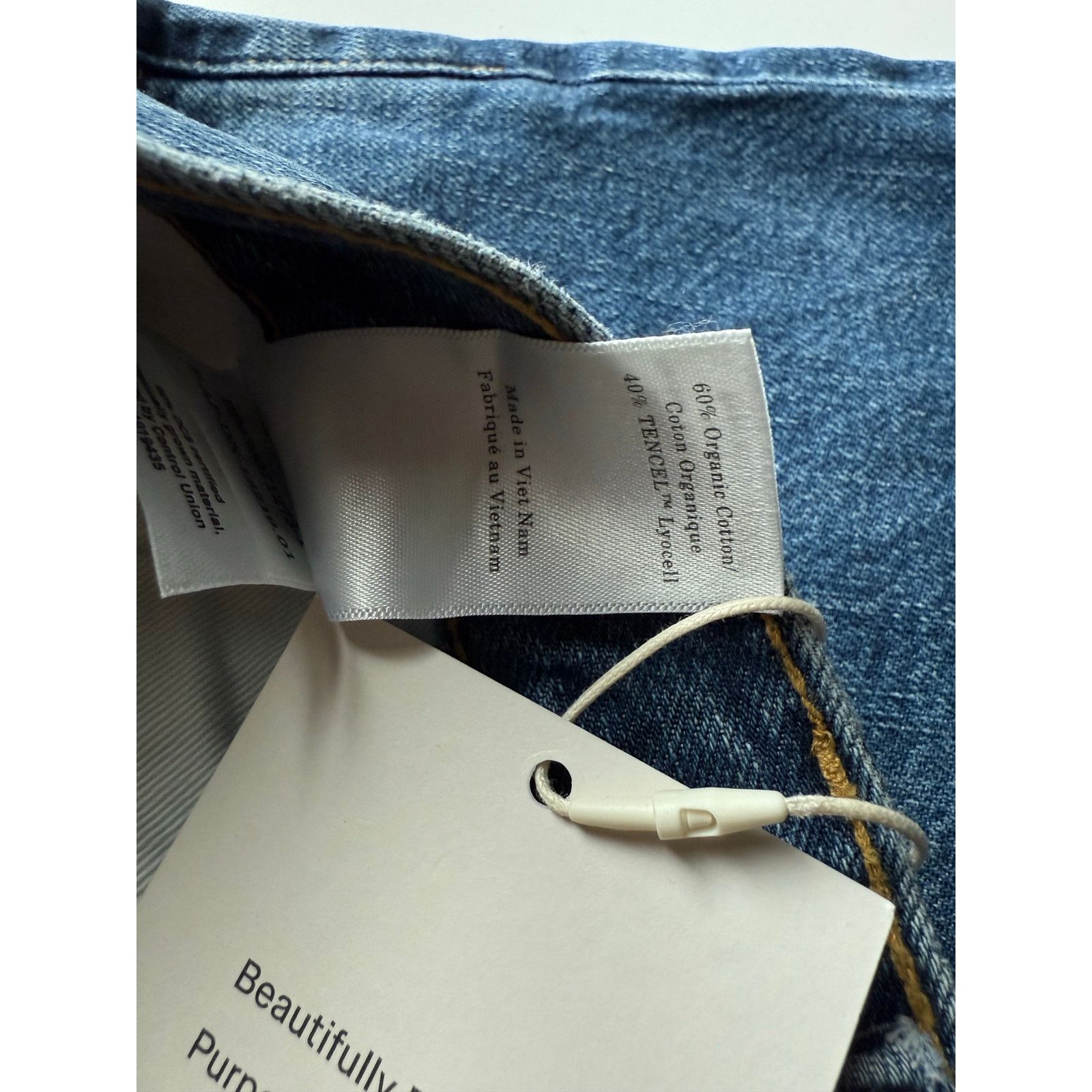 Everlane $108 New Everlane The OG Baggy Jean Short - Medium Wash - 26 Size 26" / US 2 / IT 38 - 10 Thumbnail