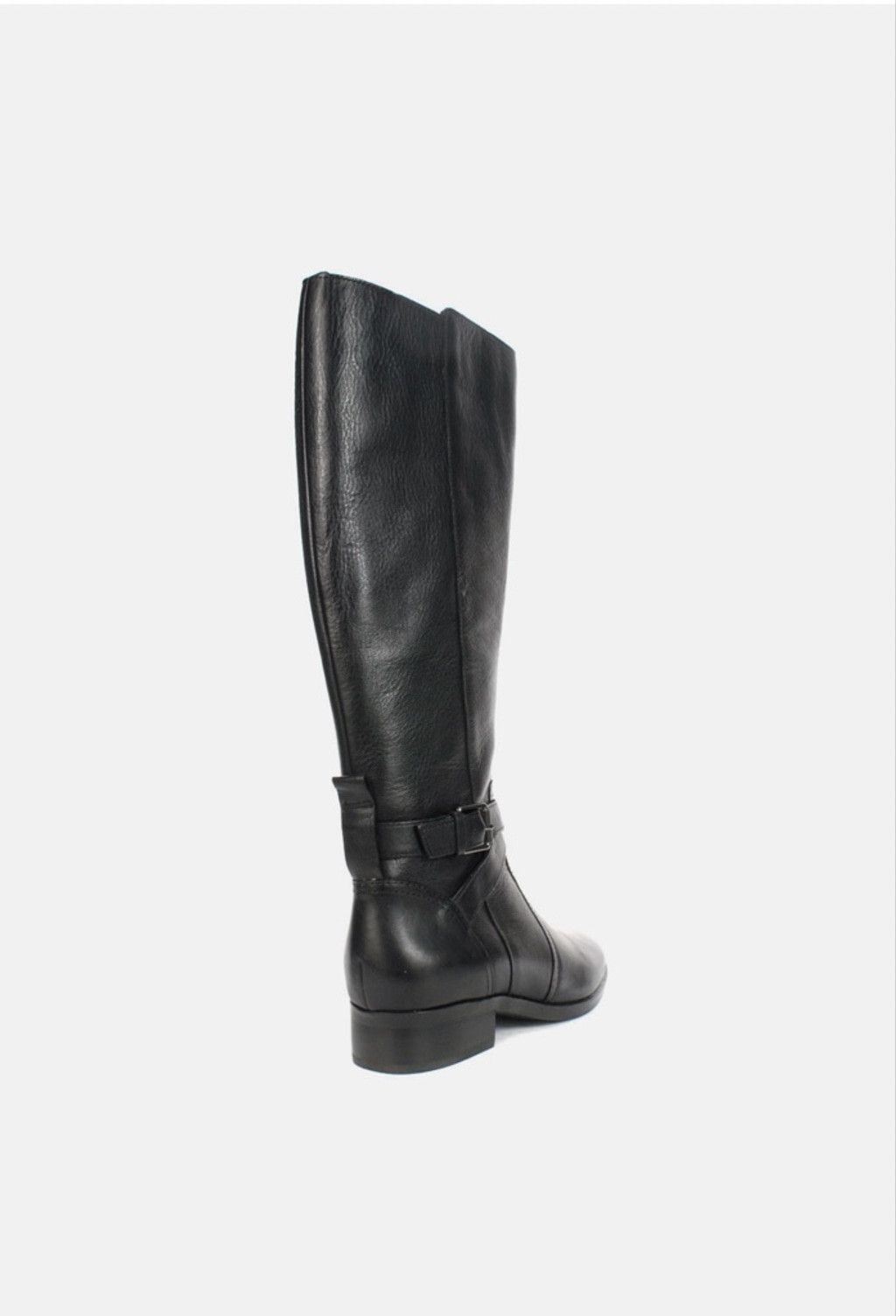Naturalizer Women's Naturalizer Black Leather Heeled Boots Size 8 Size US 8 / IT 38 - 3 Thumbnail