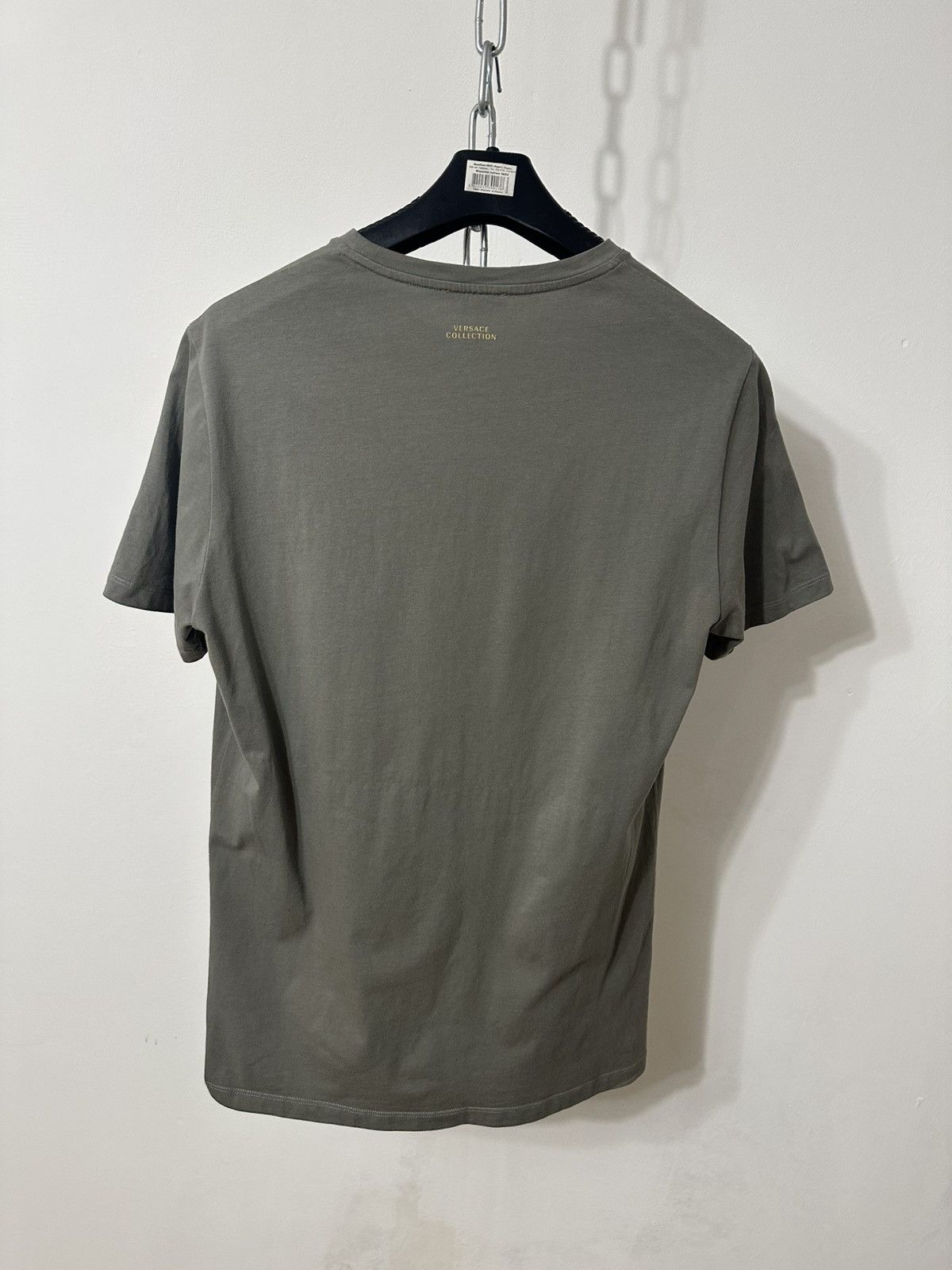 Versace Versace Half Medusa Head Print T-Shirt in Grey Cotton Size US XXL / EU 58 / 5 - 4 Thumbnail