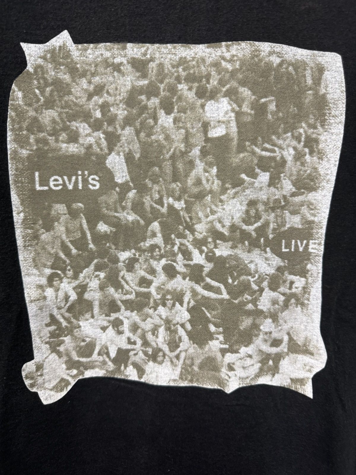 Levi's Vintage Levis Woodstock Concert 80’s T shirt Size US M / EU 48-50 / 2 - 2 Thumbnail