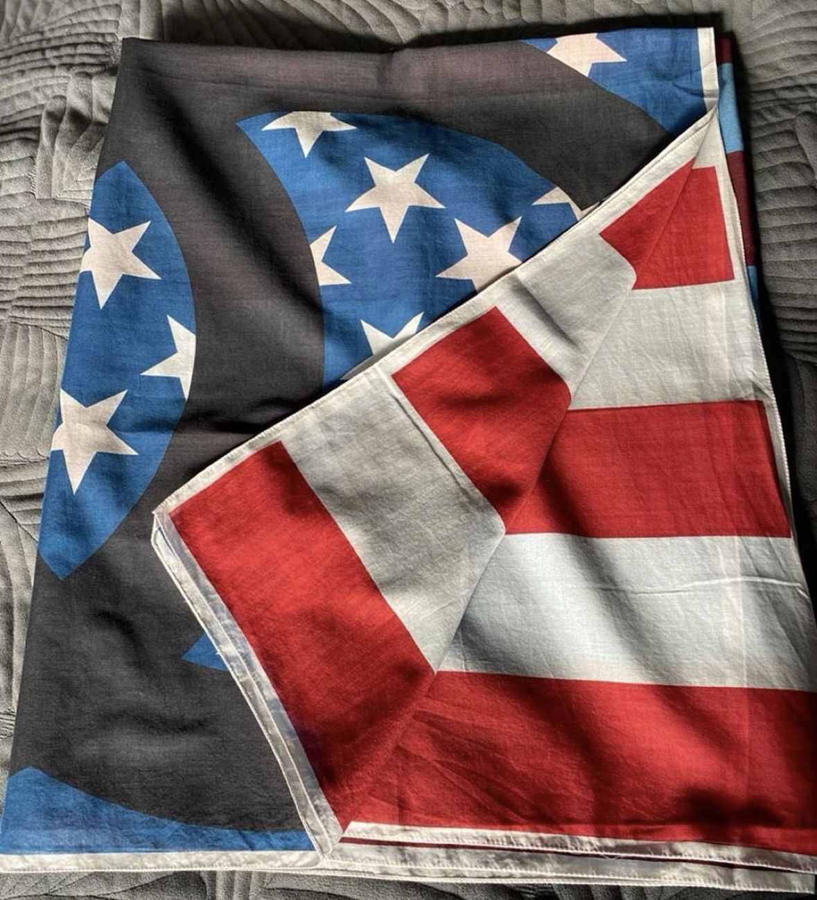 Chanel Rare Chanel American Flag Scarf Size ONE SIZE - 2 Thumbnail