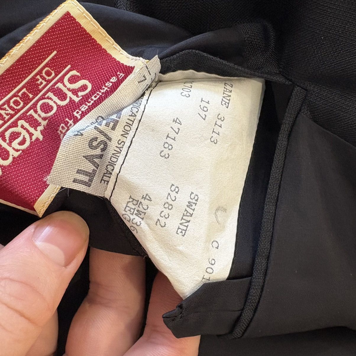 Ermenegildo Zegna Ermenegildo Zegna Wool Suit Jacket 42R Size 42R - 6 Thumbnail