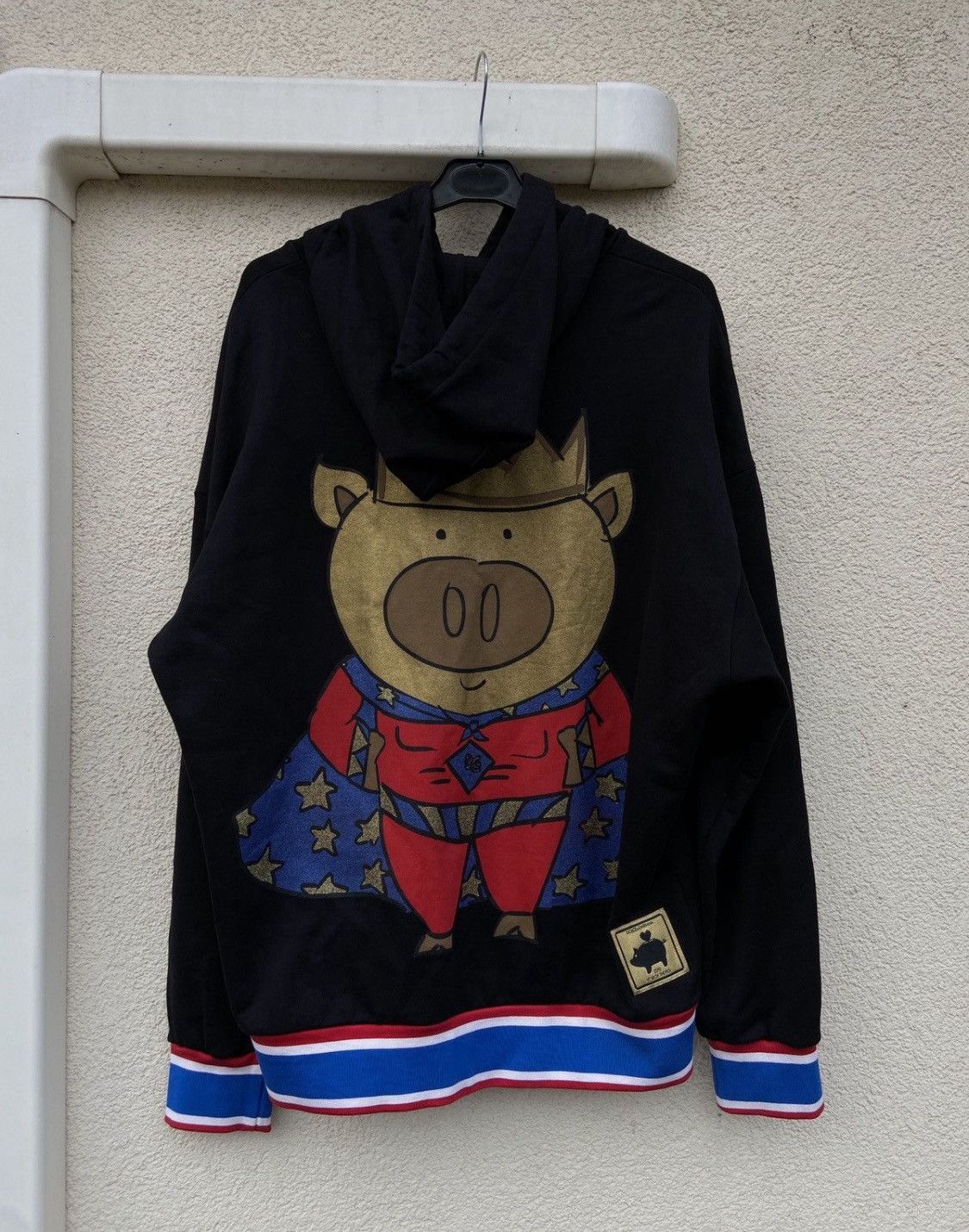 Dolce & Gabbana Dolce & Gabbana DG Golden Pig Hoodie rare luxury Italy Size US L / EU 52-54 / 3 - 5 Thumbnail