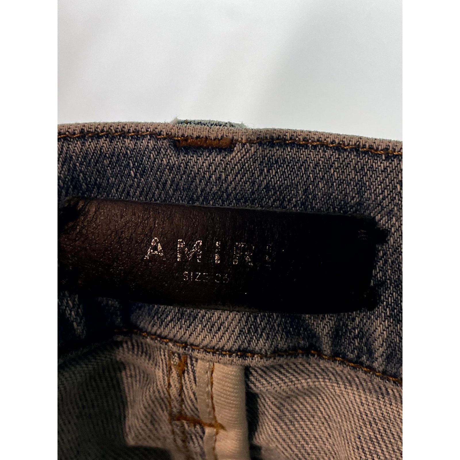 Amiri Amiri Thrasher Ripped (Repaired Crotch) Light Wash Jeans Size US 36 / EU 52 - 4 Thumbnail