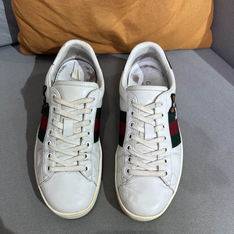 Other Gucci Ace Leather Low-Top Sneakers for Men -2508 Size US 8.5 / EU 41-42 - 2 Thumbnail