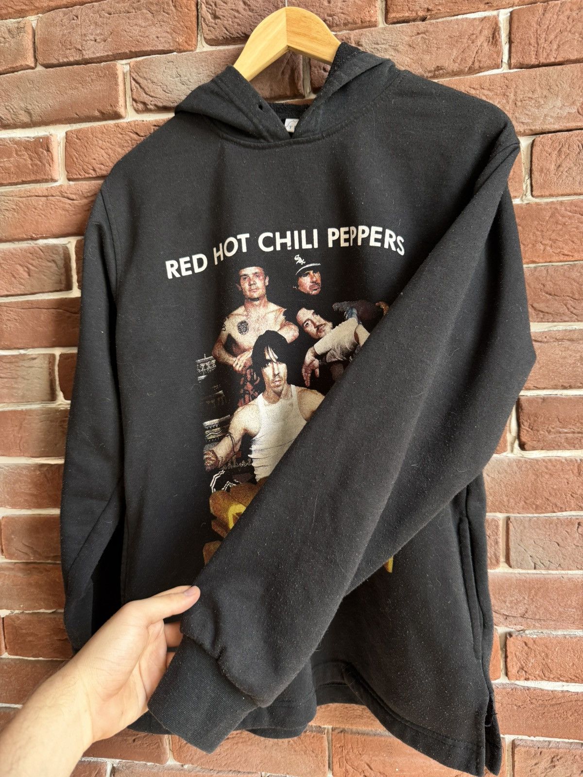 Band Tees Rare Vintage 00s Red Hot Chili Peppers Stadium Rock Hoodie Size US S / EU 44-46 / 1 - 5 Thumbnail
