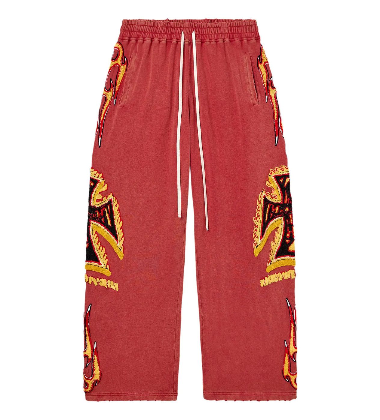 Vale Forever La Flare Sweatpants Red Size US 38 / EU 54 - 1 Thumbnail
