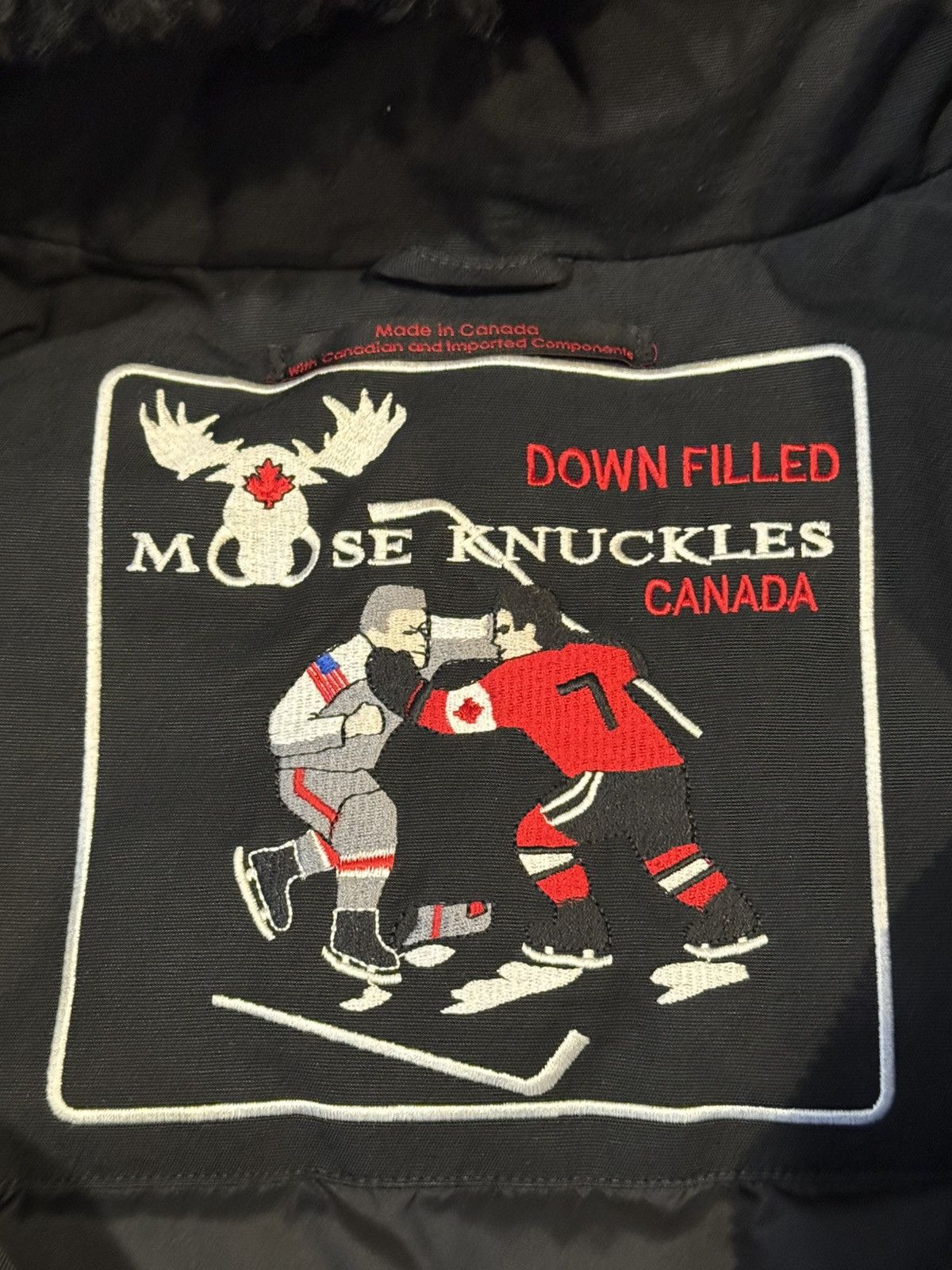 Moose Knuckles Moose Knuckles Black Coat Size US XL / EU 56 / 4 - 4 Thumbnail