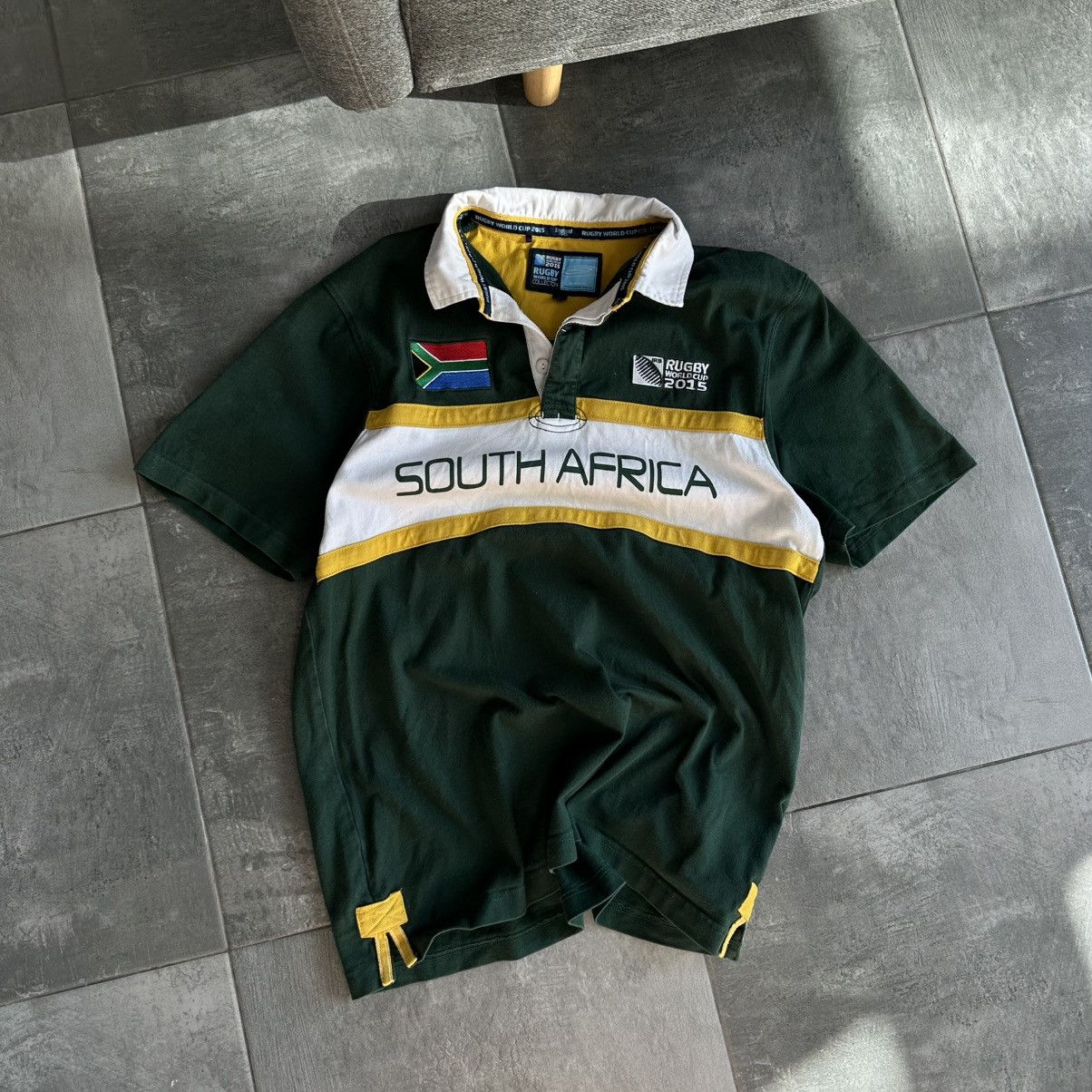 Grailed × Hypebeast × Y/Project Vintage South Africa Polo Rugby World Cup 2015 Sportwear Size US L / EU 52-54 / 3 - 4 Thumbnail