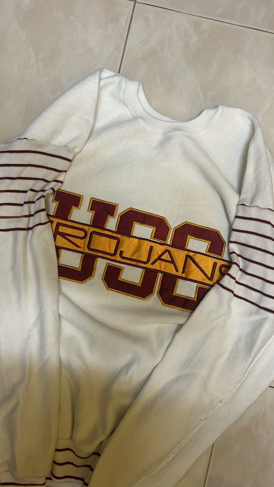Vintage VTG SWEATSHIRT TROJANS Size US L / EU 52-54 / 3 - 2 Thumbnail