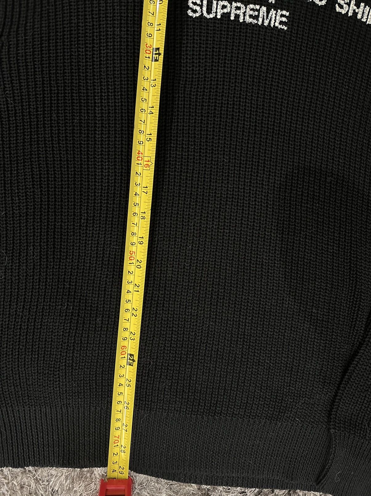 Comme des Garcons × Supreme Supreme Commes Des Garcons CDG Shirt Sweater Black FW18 Size US L / EU 52-54 / 3 - 9 Thumbnail