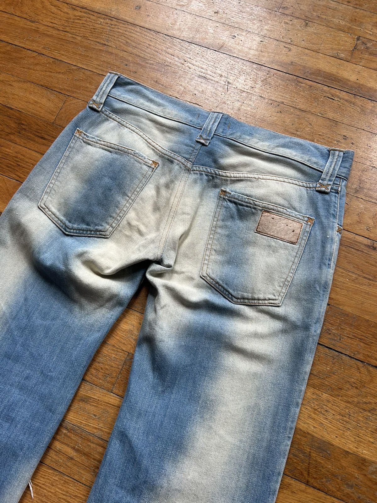 Dolce & Gabbana SS04 Dolce & Gabbana Bleach Denim Size US 33 - 8 Thumbnail