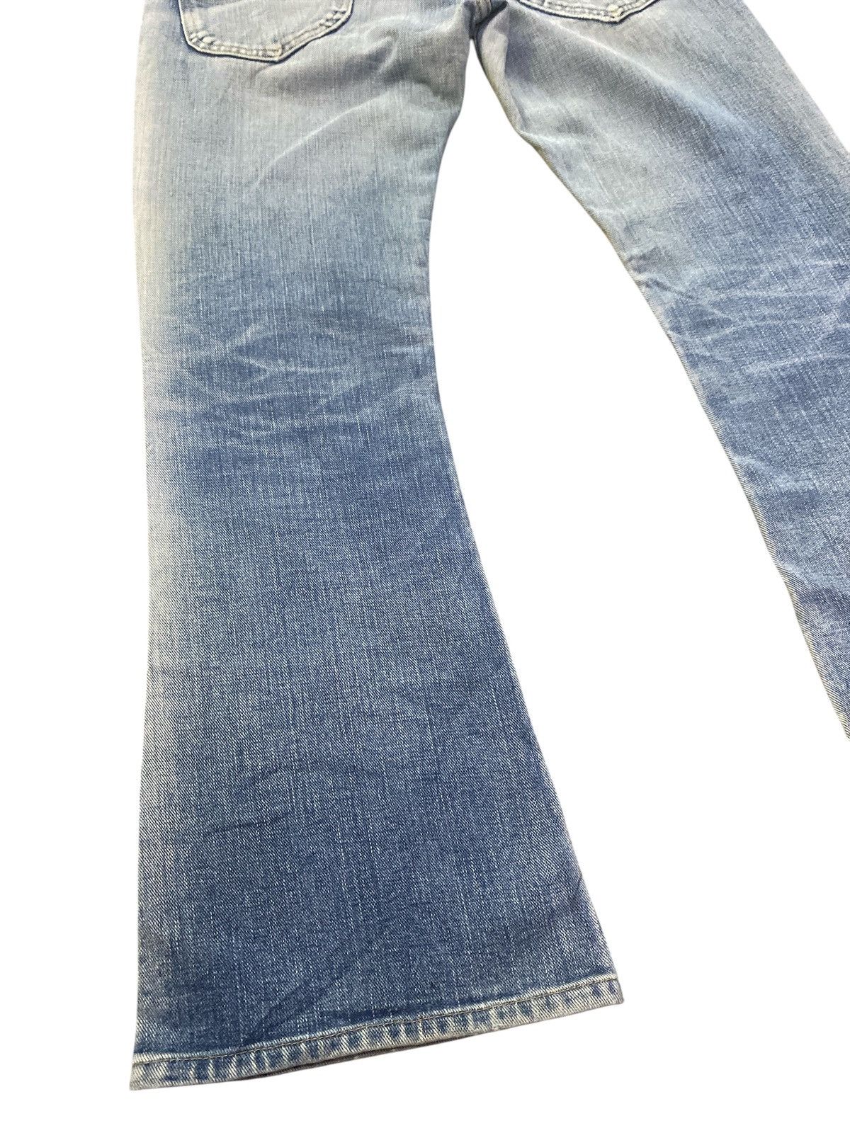Lee × Vintage Flared Jeans Vintage Lee Riders Distressed Denim Size US 30 / EU 46 - 5 Thumbnail
