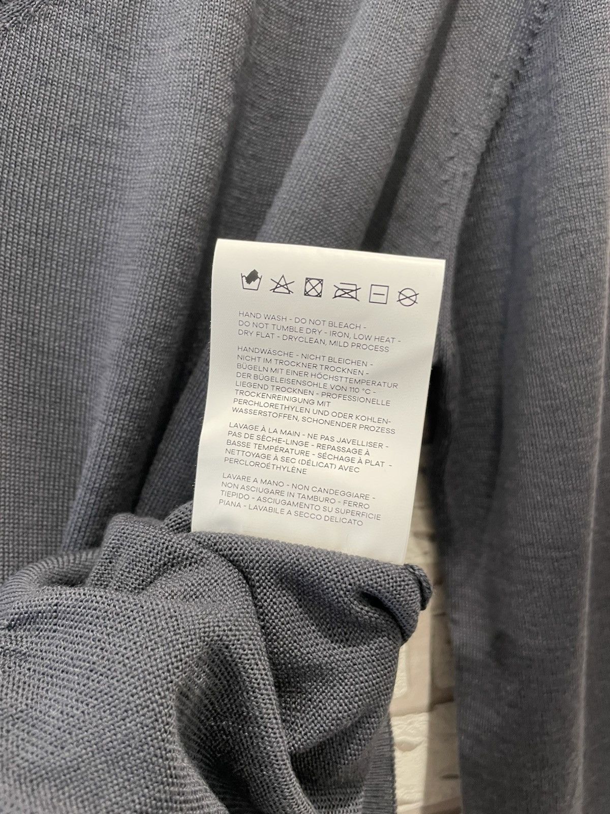 Designer × Japanese Brand T/SEHNE Thomas Sehne Summer / 2020 Collection Wool Sweater Size US M / EU 48-50 / 2 - 11 Thumbnail