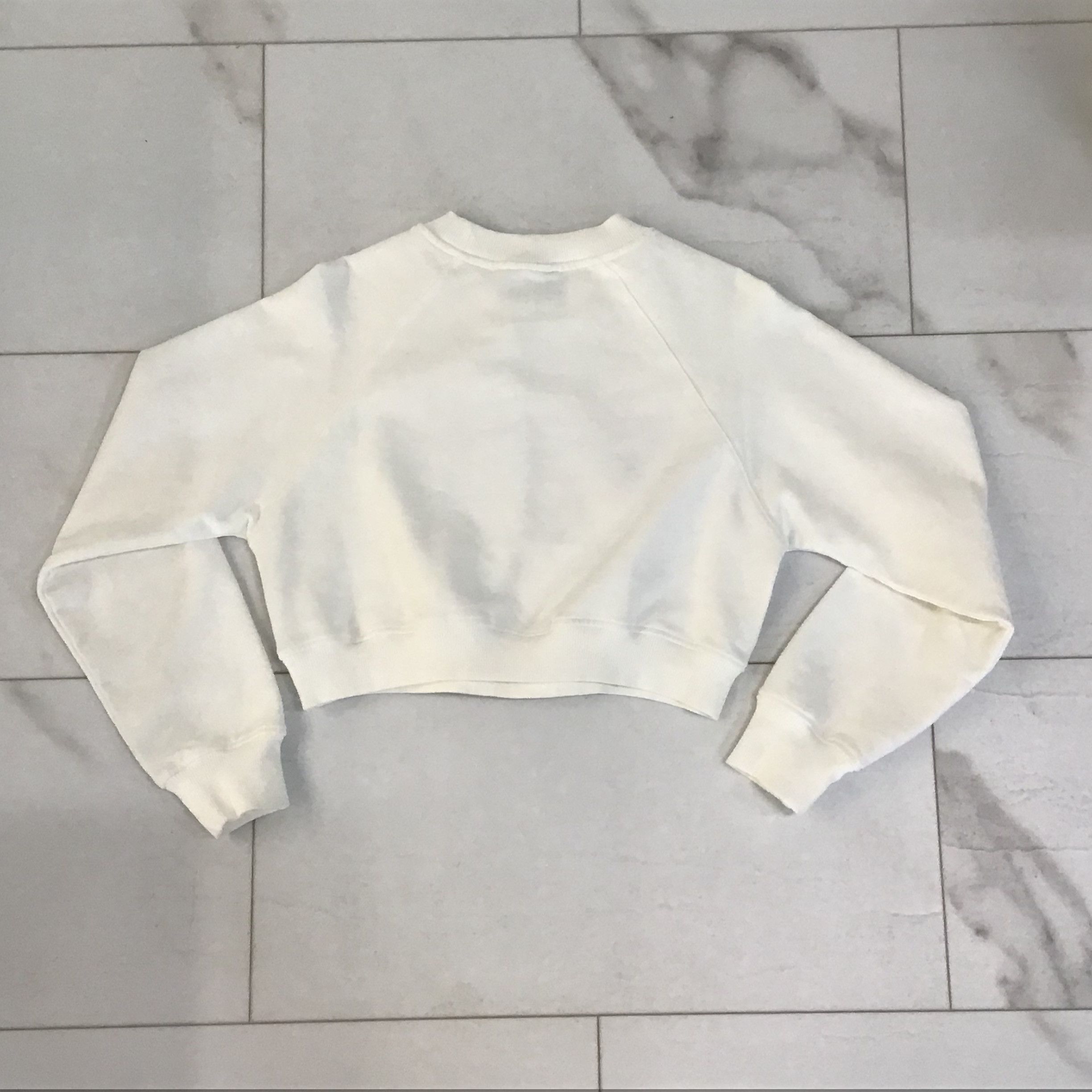 Casablanca Casablanca Casa Clouds Cropped Sweatshirt Size L / US 10 / IT 46 - 4 Thumbnail