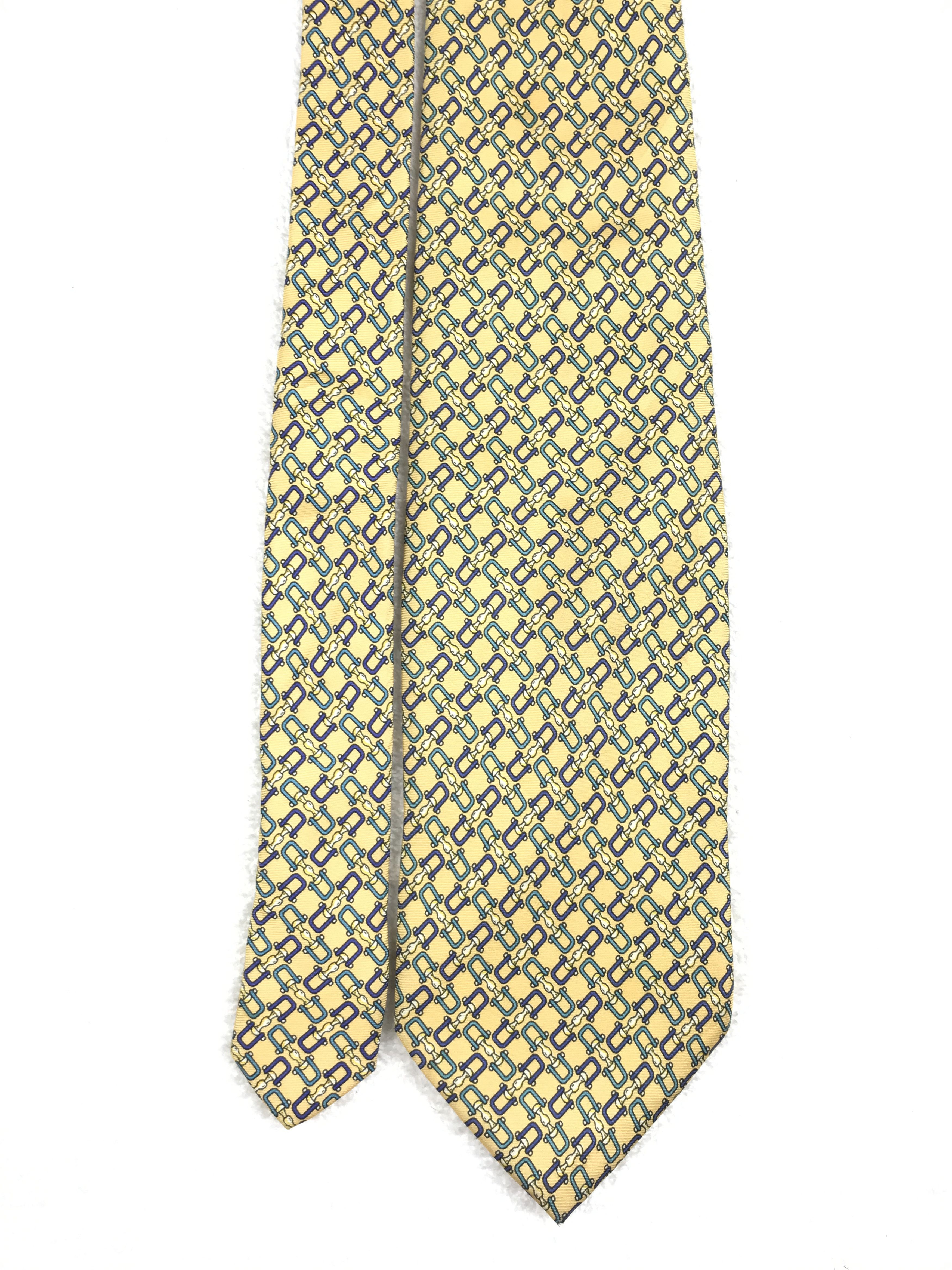 Vintage Vintage Emilio Cecconi Silk Necktie Size ONE SIZE - 3 Thumbnail