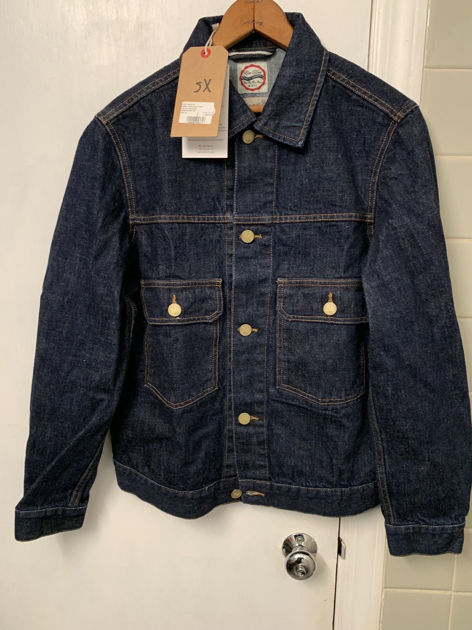 Eat Dust Eat Dust Type Dust Denim Jacket size S / XS Size US S / EU 44-46 / 1 - 5 Thumbnail