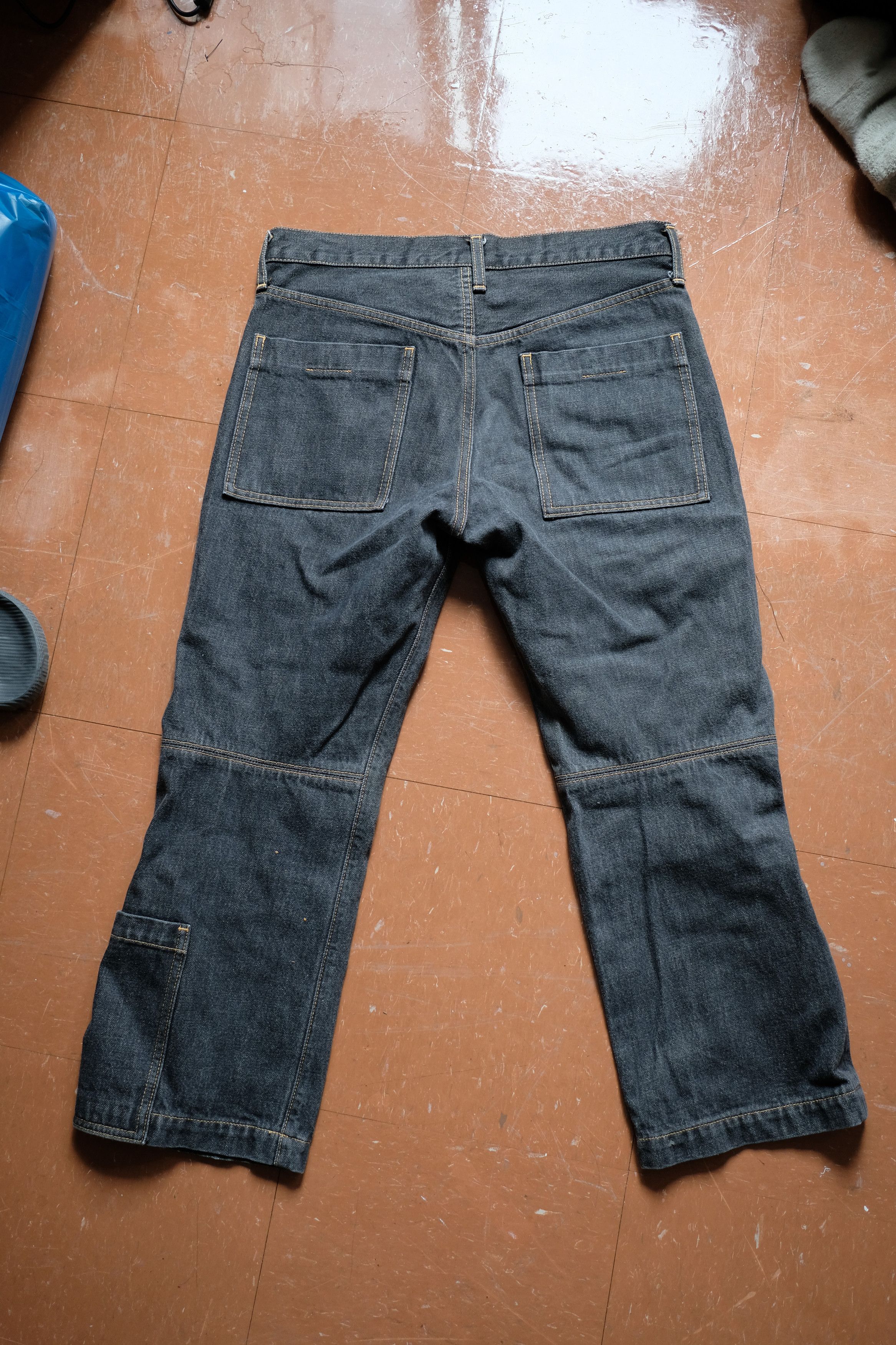 Yohji Yamamoto Yohji Yamamoto Pour Homme Cropped Denim Size US 32 / EU 48 - 3 Thumbnail