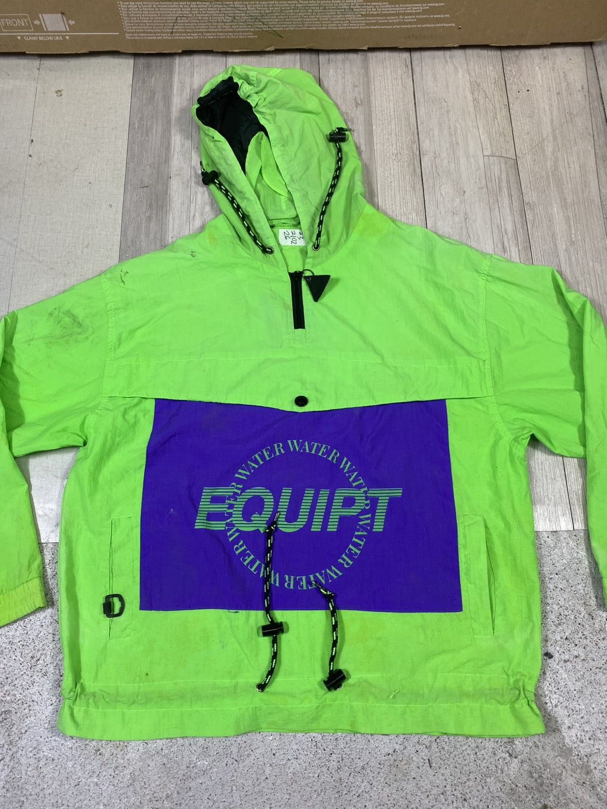 Vintage Vintage equipt water size xl sweater hoodie Size US XL / EU 56 / 4 - 1 Thumbnail