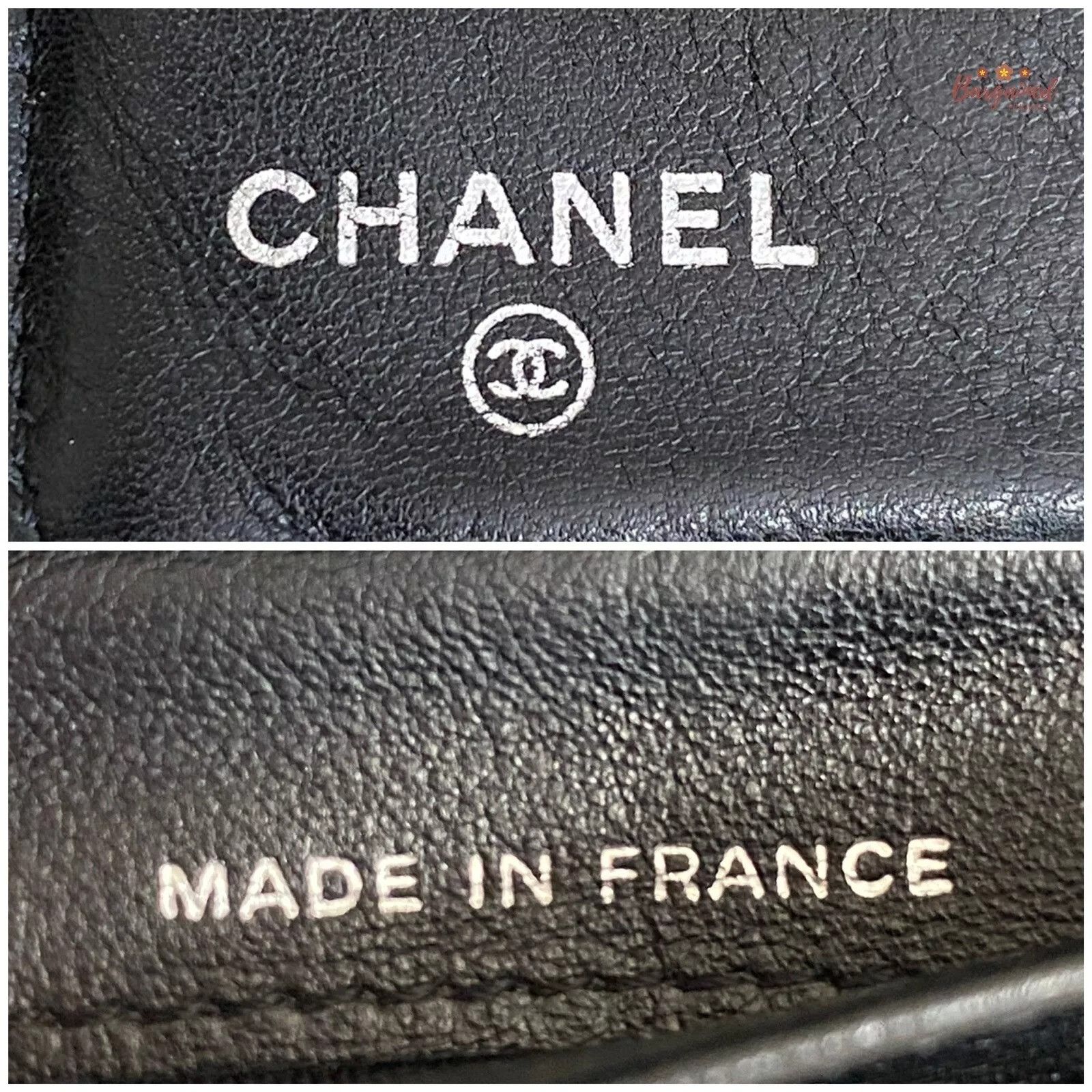 Chanel CHANEL Patent Leather Interlocking CC Logo French Wallet Size ONE SIZE - 9 Thumbnail