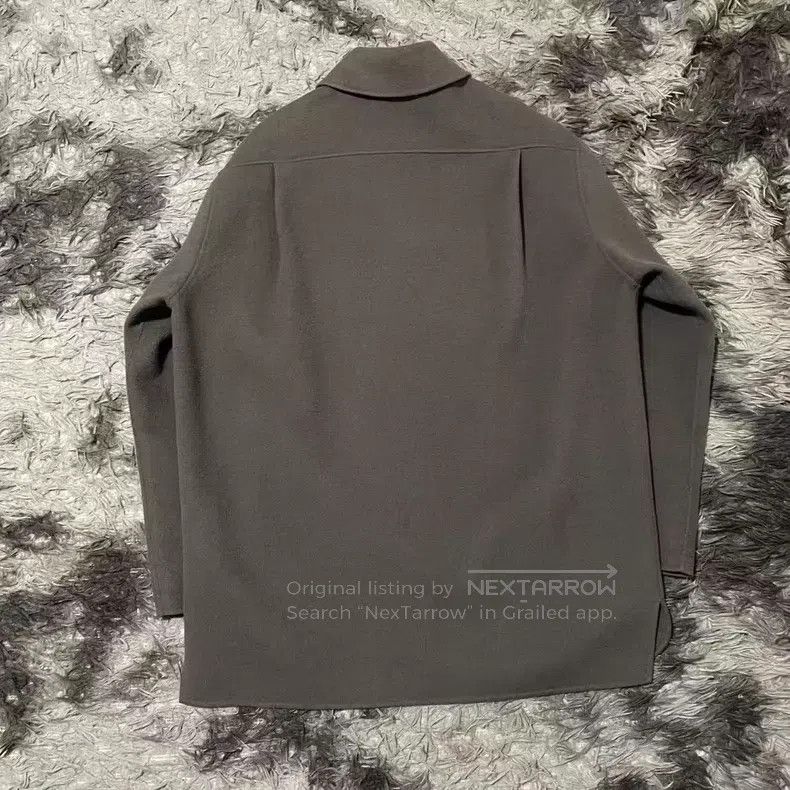 Acne Studios Acne Studios SS24 Chest Pocket Loose Shirt Jacket Coat, Da Size US S / EU 44-46 / 1 - 2 Thumbnail