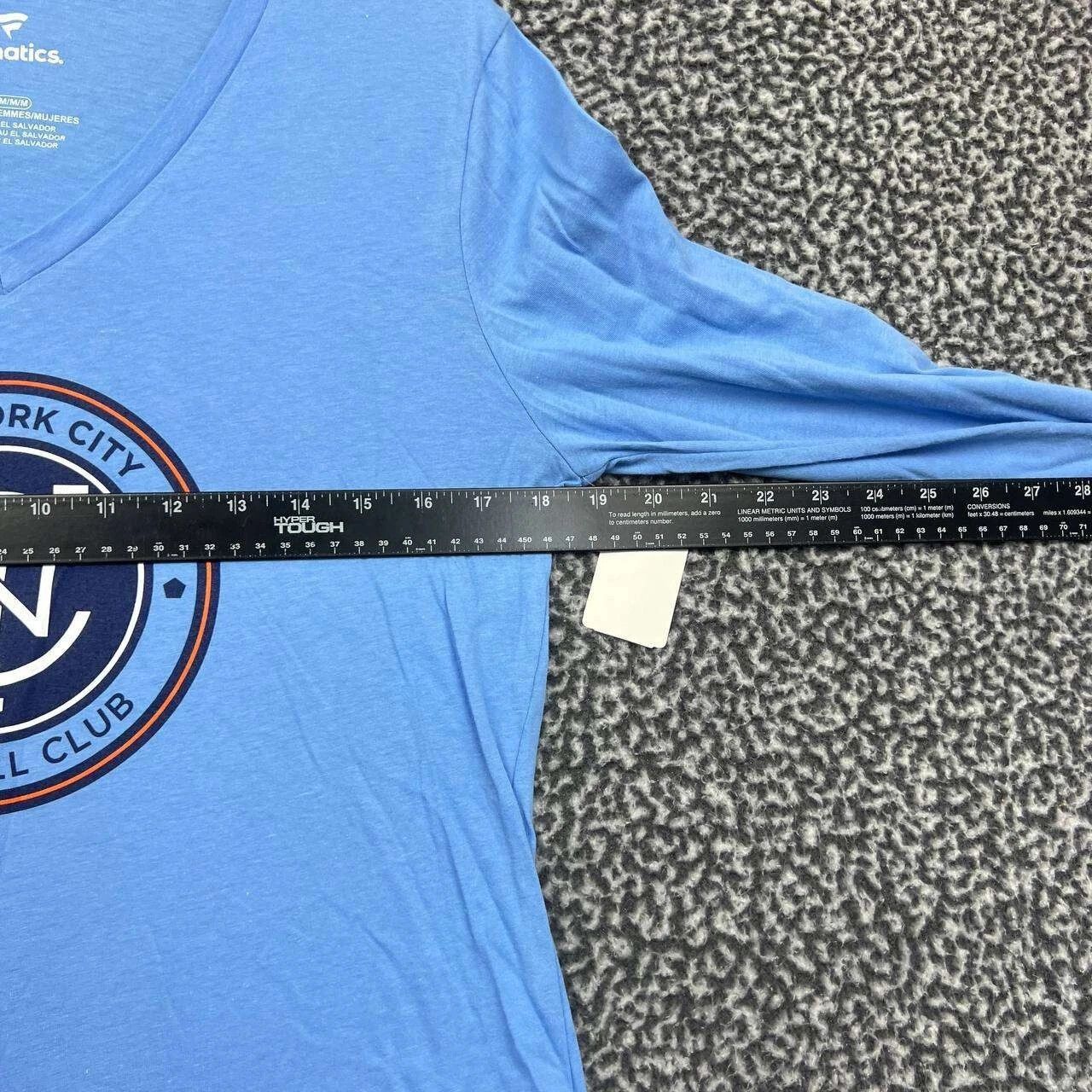 Other New York City FC Shirt Women Fanatics Long Sleeve V-Neck M Size M / US 6-8 / IT 42-44 - 3 Thumbnail