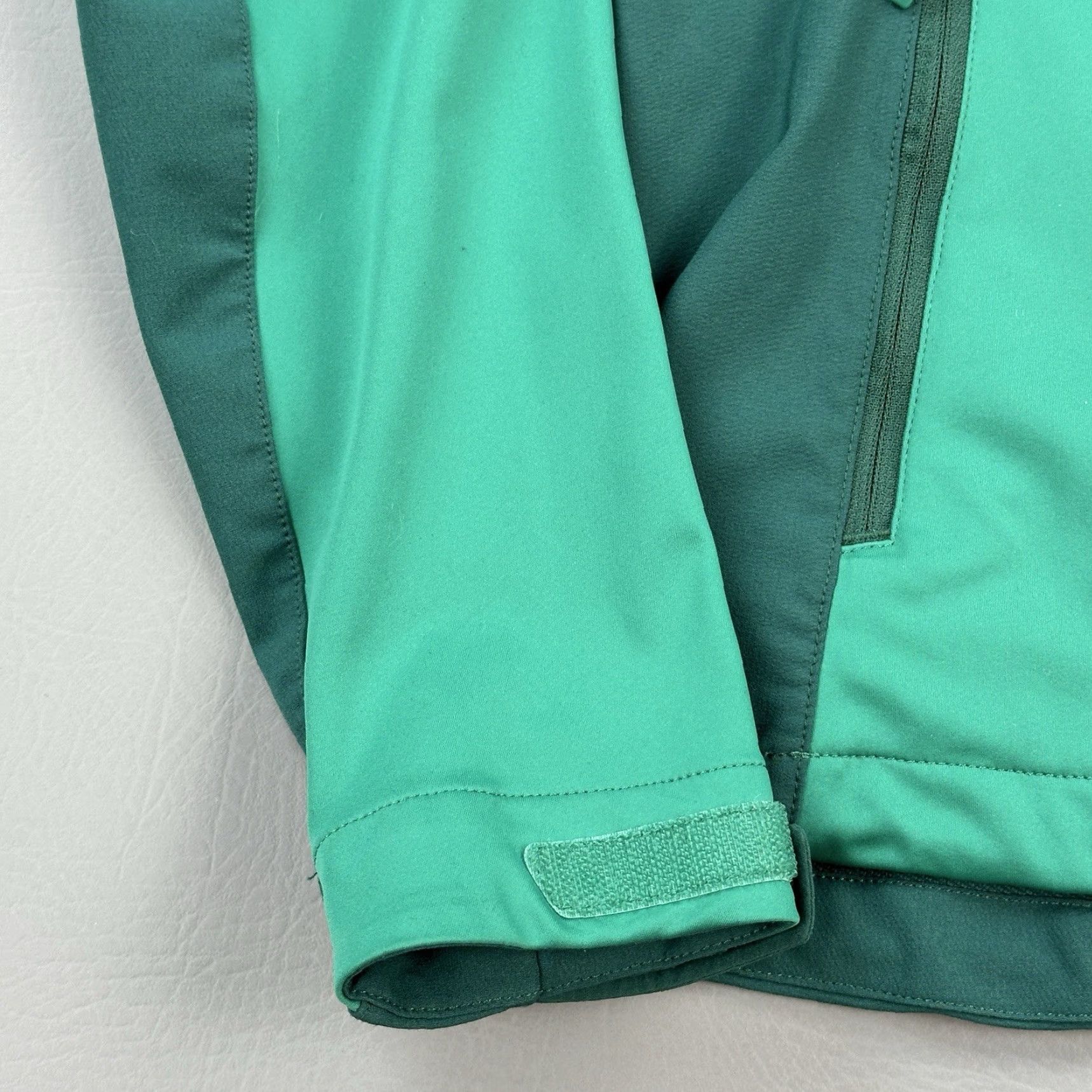 Marmot Marmot Leadville Jacket Women's Medium Green Colorblock Soft Shell Windstopper Jacket (M) Womens Windbreaker Fall Spring Winter Regular Size M / US 6-8 / IT 42-44 - 2 Thumbnail