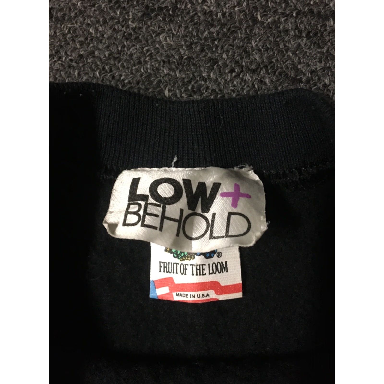 Fruit Of The Loom VINTAGE Coyote Western Sweatshirt Hoodies XL USA Desert Animal 90s 80s Vaporwave Cowboy Fruit of the Loom Mens Black Pullover Size US XL / EU 56 / 4 - 3 Thumbnail