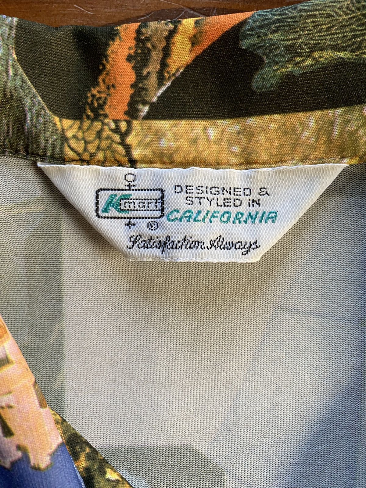 Retrofit × Vintage Vintage 70’s Kmart Ocean Theme All Over Print Poly Button Up Size US L / EU 52-54 / 3 - 3 Thumbnail