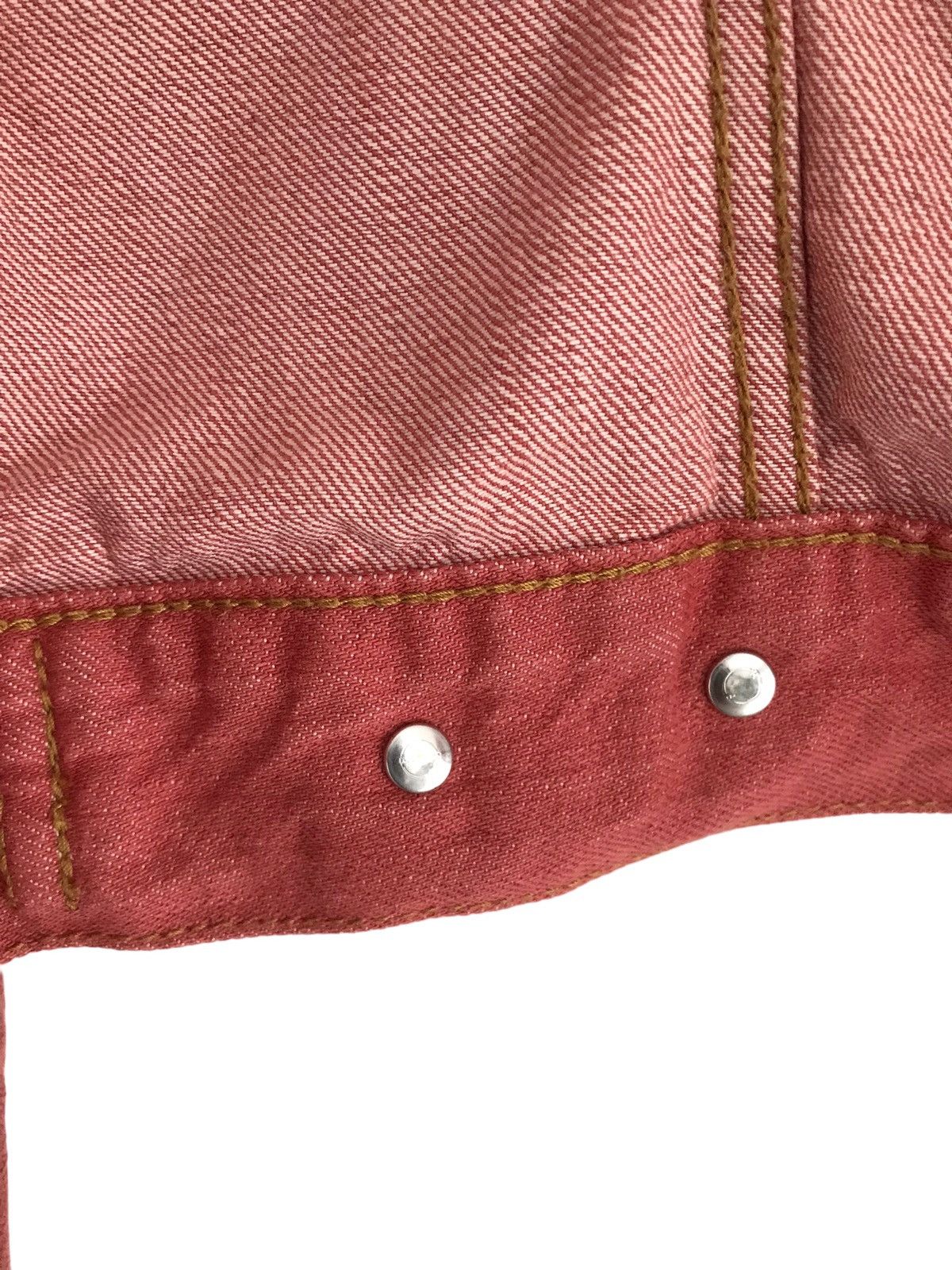 Uniqlo Uniqlo Raspberry Denim Jacket Size US L / EU 52-54 / 3 - 16 Thumbnail