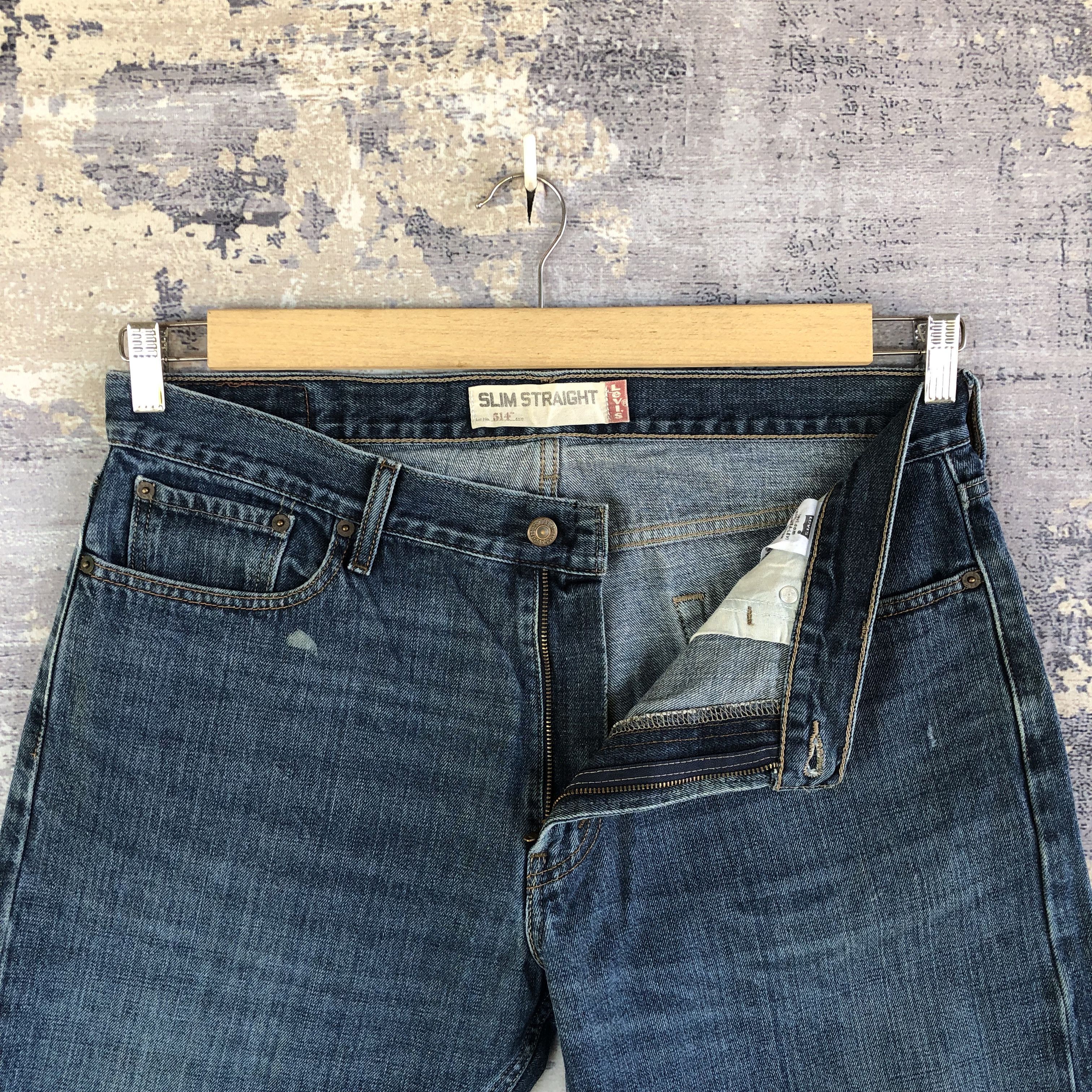 Levi's Vintage Levis 514 Faded Jeans Levi's Light Wash Denim Size US 36 / EU 52 - 6 Thumbnail