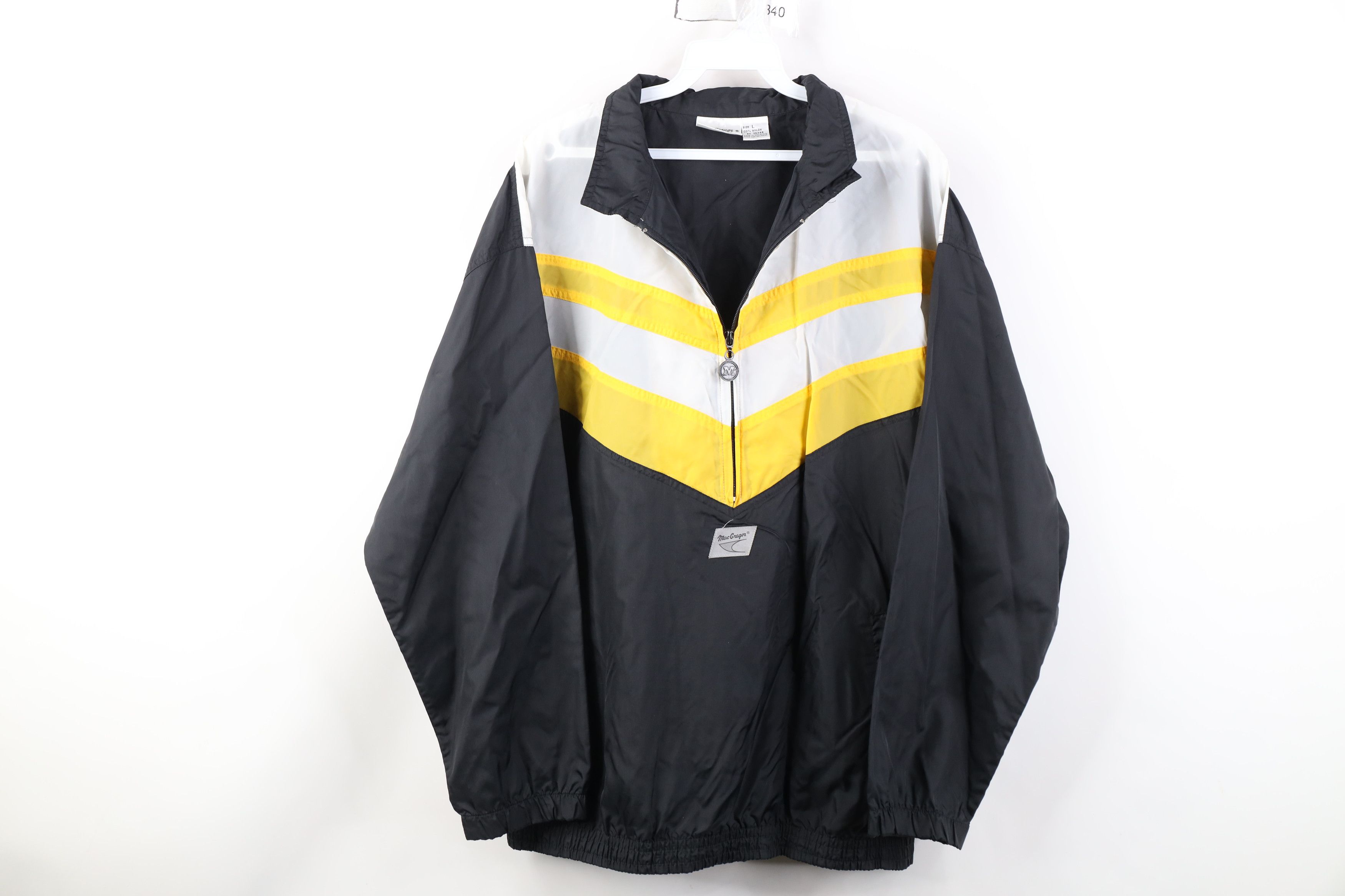 Vintage Vintage 90s Streetwear Half Zip Pullover Windbreaker Jacket Size US M / EU 48-50 / 2 - 1 Thumbnail