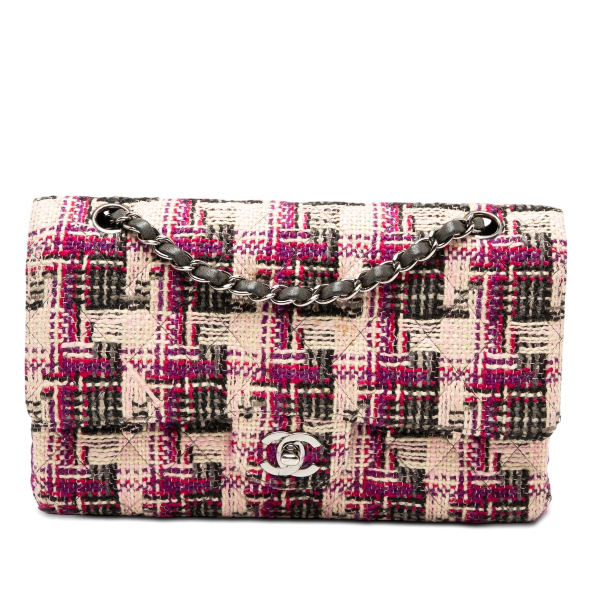 Chanel Medium Classic Tweed Double Flap Size ONE SIZE - 1 Thumbnail