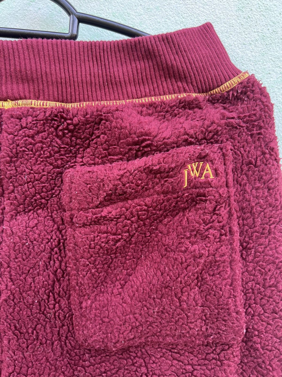 JW Anderson Uniqlo x JW Anderson Deep Burgundy Sherpa Fleece Pants Size US 34 / EU 50 - 6 Thumbnail