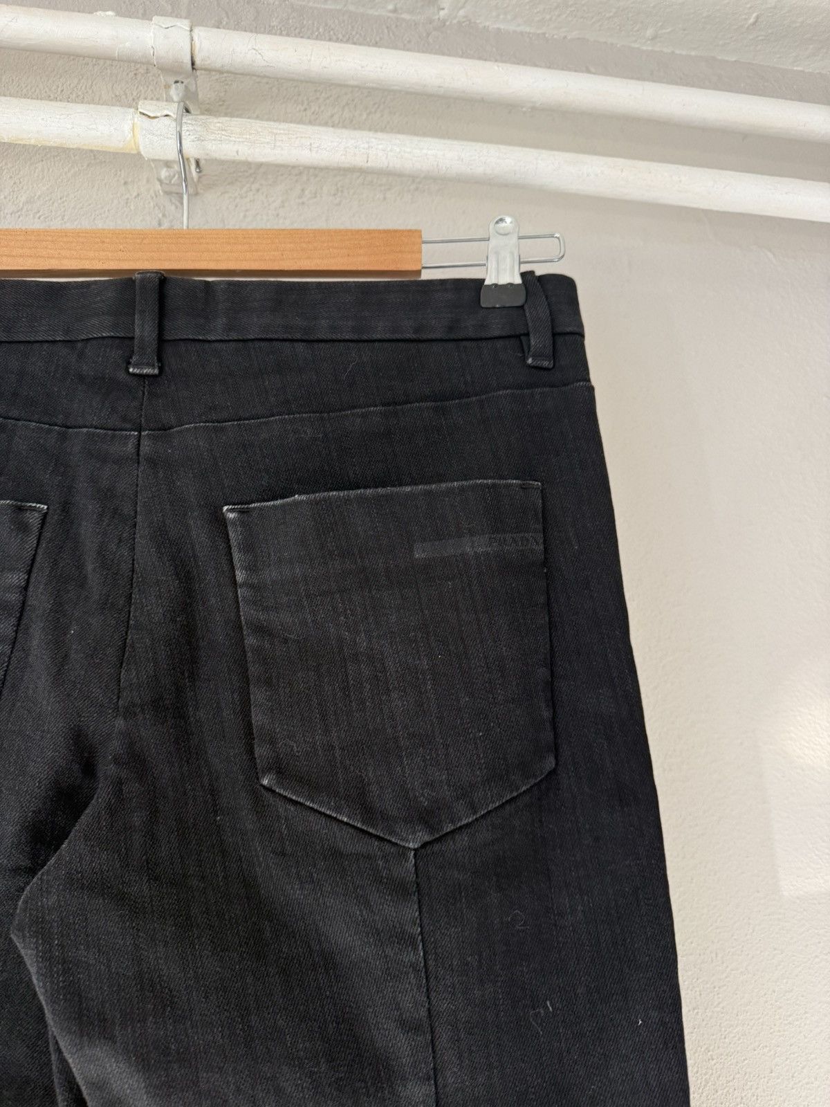 Prada Slim Black Indigo Denim Jeans Size US 32 / EU 48 - 6 Thumbnail