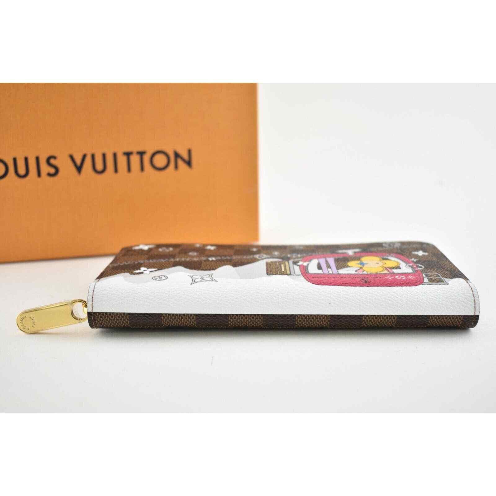 Louis Vuitton Louis Vuitton Brown Damier Ebene Zippy Coin Purse Wallet Size ONE SIZE - 12 Thumbnail