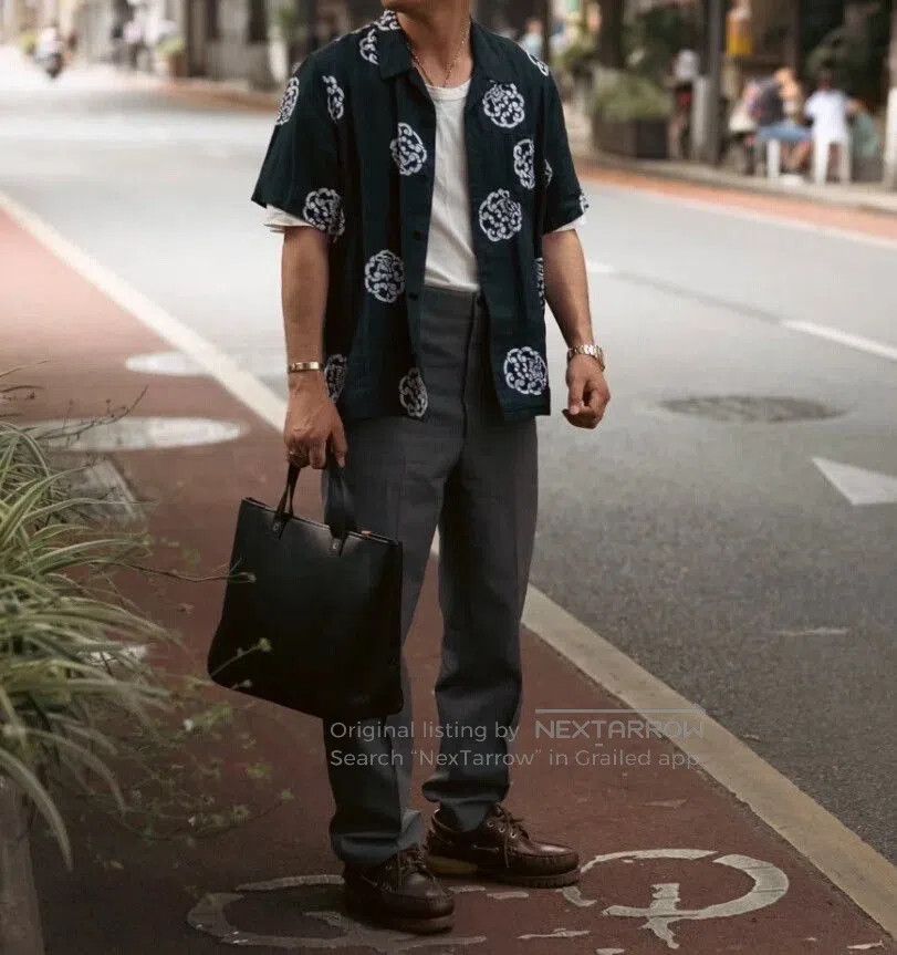 Visvim Visvim Short Sleeve Free Edge Shirt. Size US L / EU 52-54 / 3 - 2 Thumbnail