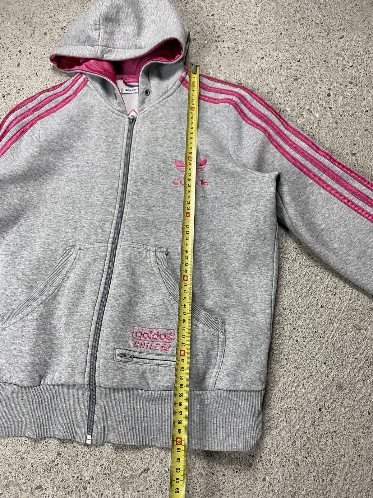 Adidas Adidas chile 62 hoodie pink stripes Size L / US 10 / IT 46 - 15 Thumbnail