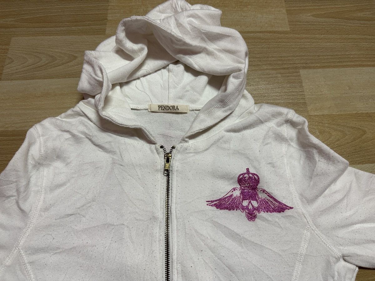 Japanese Brand × Vintage Rare🔥 Crazy Pendora Skulls Hoodie Size S / US 4 / IT 40 - 6 Thumbnail