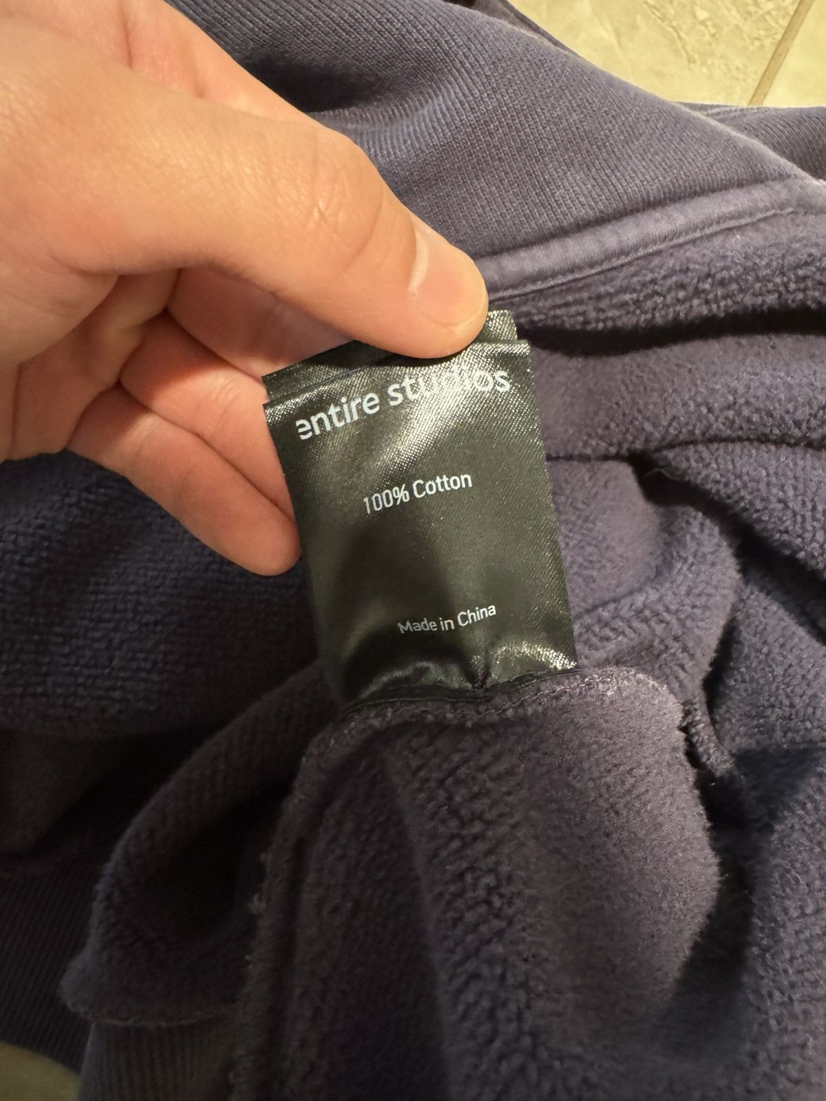 Entire Studios ENTIRE STUDIOS ETERNAL ZIP HOODIE Size US XS / EU 42 / 0 - 6 Thumbnail