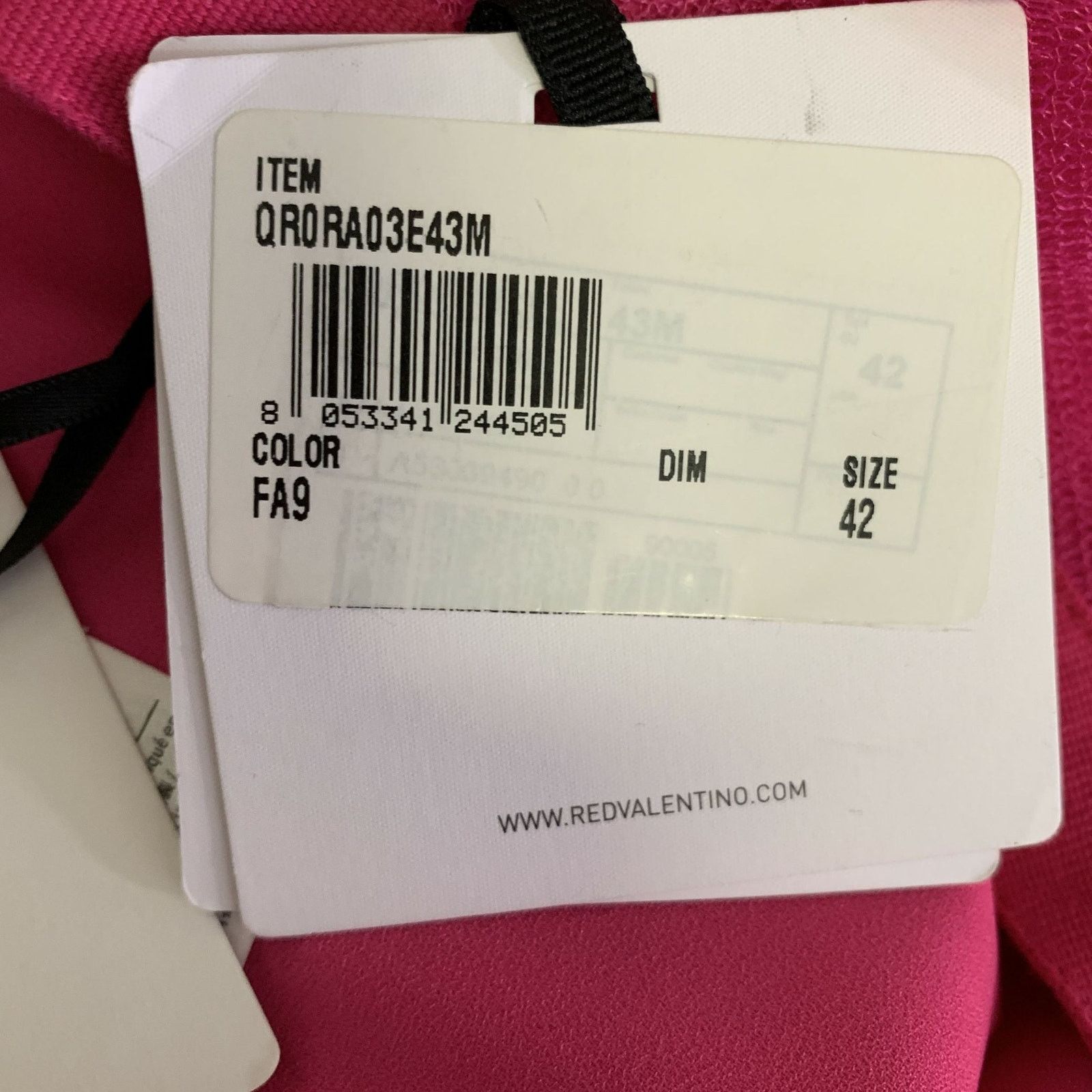 RED Valentino RED VALENTINO Size 6 Pink Polyamide Ruffled A-Line Skirt Size 32" / US 10 / IT 46 - 5 Thumbnail