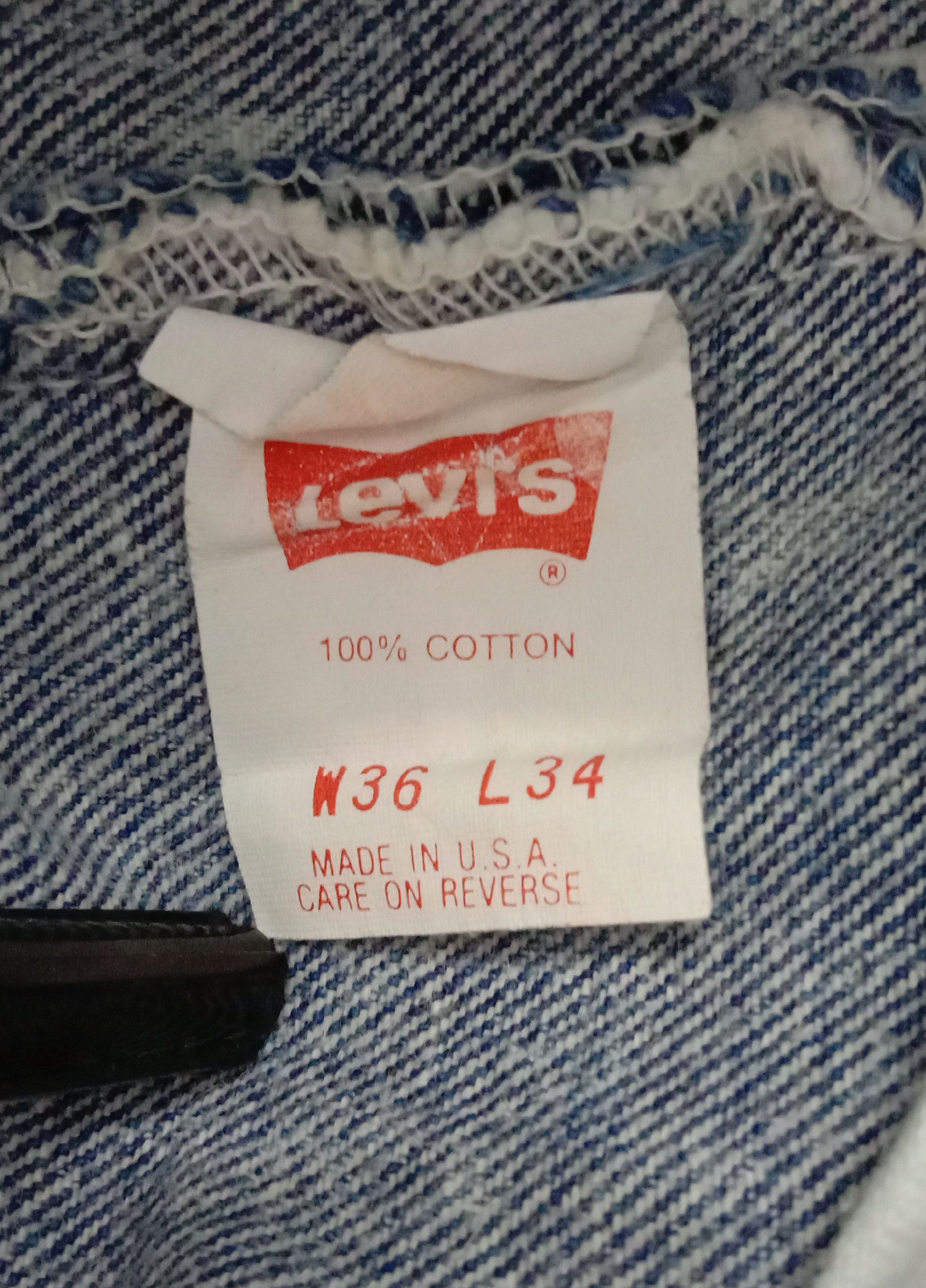Levi's Vintage Levi’s 501 Acid Wash Jeans Size US 36 / EU 52 - 13 Thumbnail