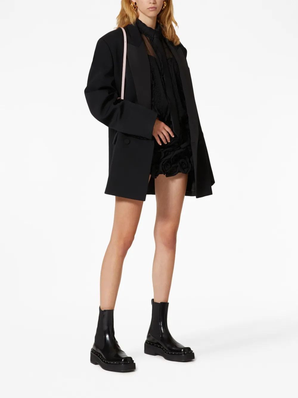 Valentino o1y0326 Short in Black Size 27" / US 4 / IT 40 - 2 Thumbnail