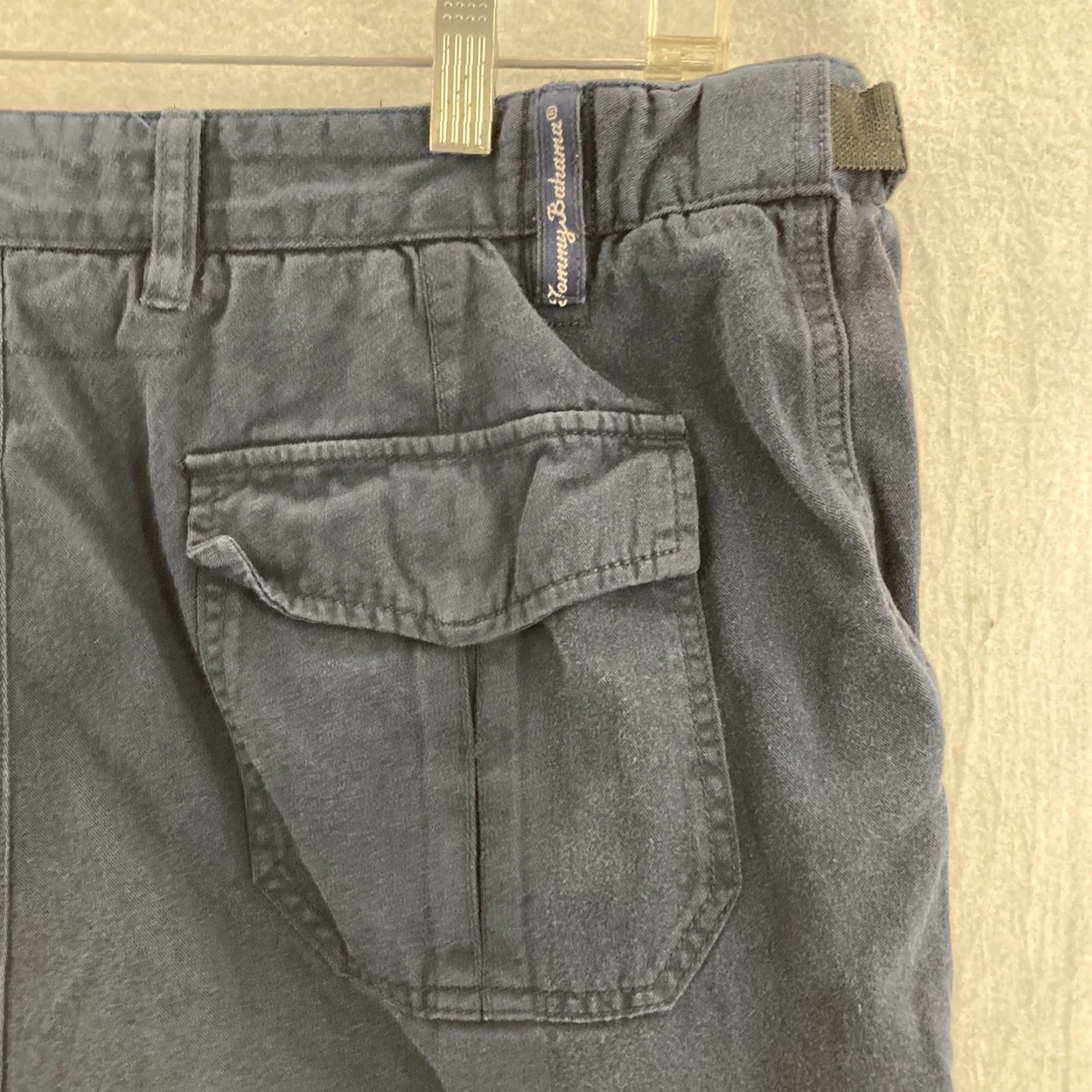 Tommy Bahama Tommy Bahama Shorts Mens 36 Chino Rayon Blend White Cotton Blend Flat Front Regular Rise 10-12in Inseam 9in Casual Outdoor" Size US 36 / EU 52 - 6 Thumbnail