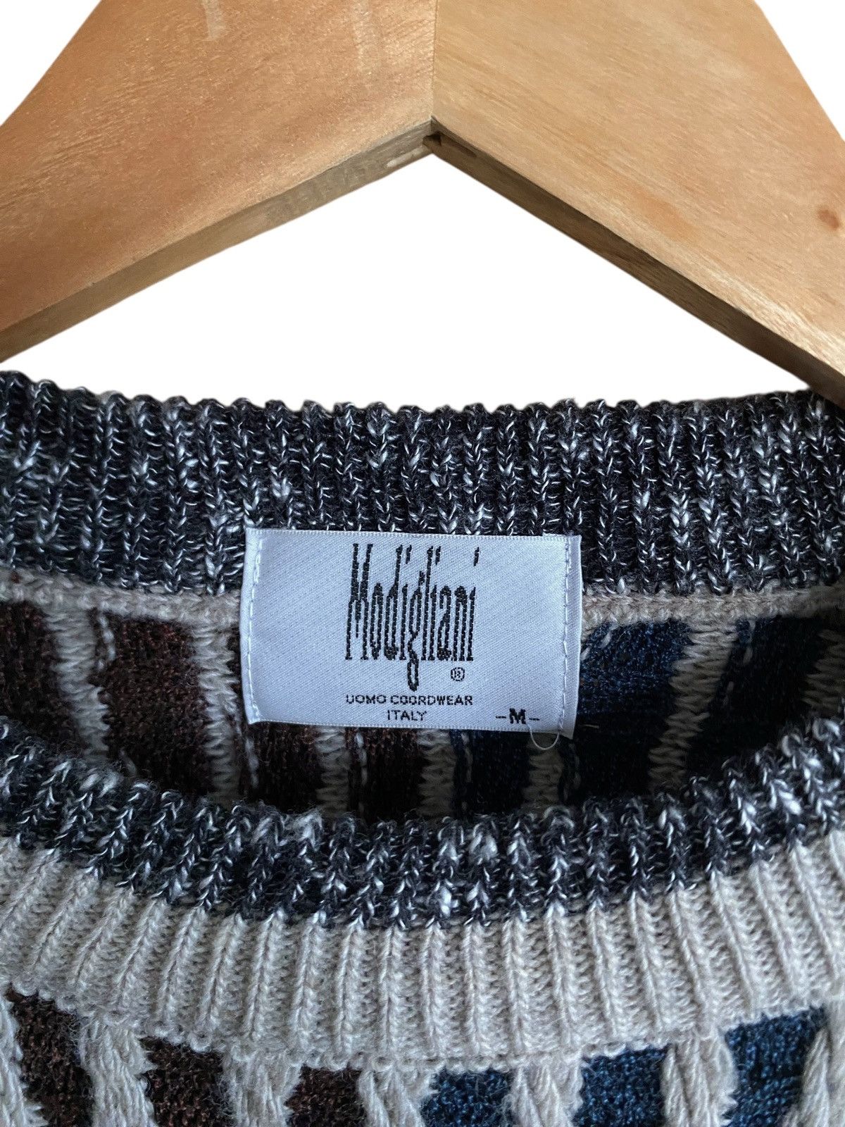 Japanese Brand Vintage Brand Modigilani Knitwear 1990s Size US M / EU 48-50 / 2 - 9 Thumbnail