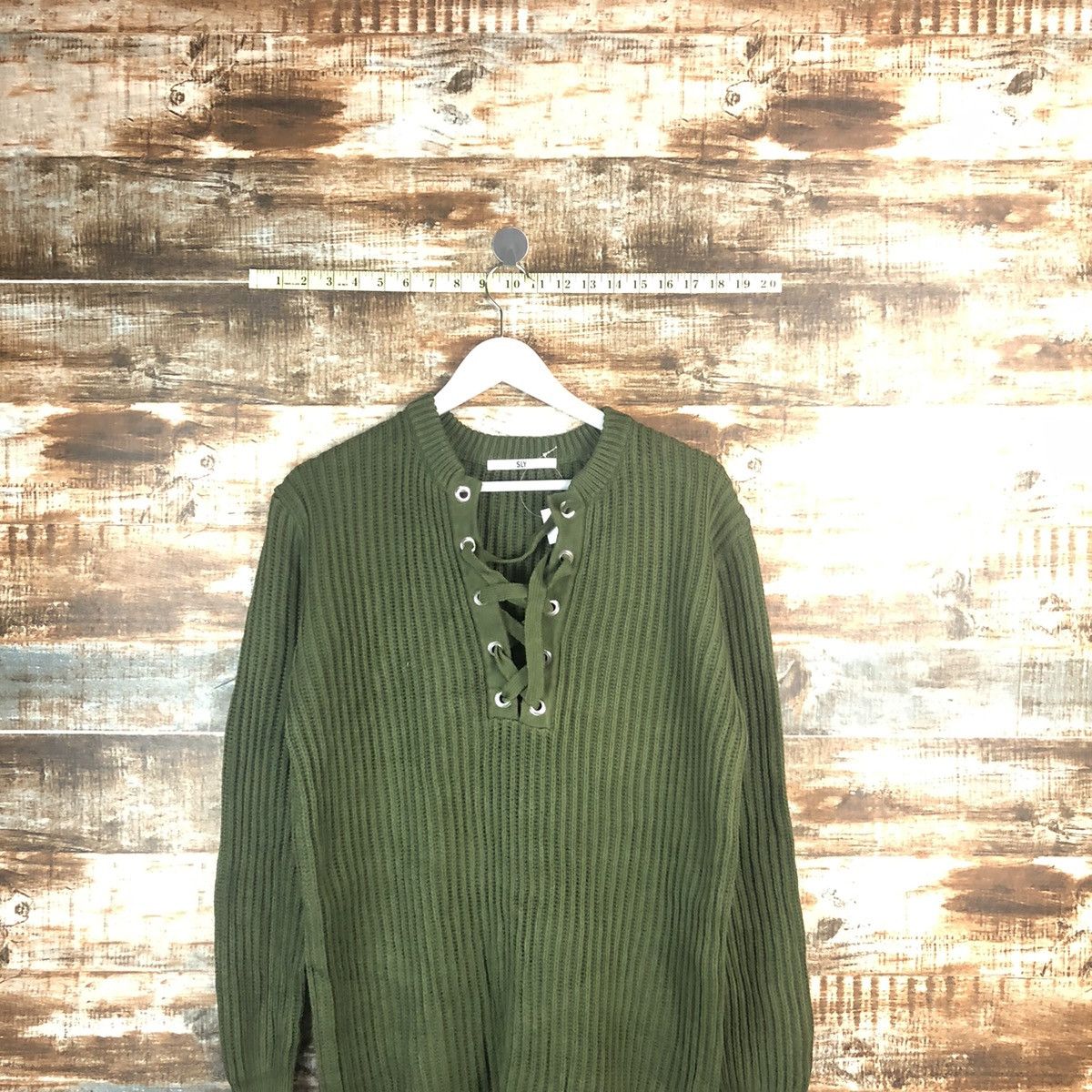 Homespun Knitwear × Sly Guild Sly Green Knitwear #A1464 Size M / US 6-8 / IT 42-44 - 2 Thumbnail