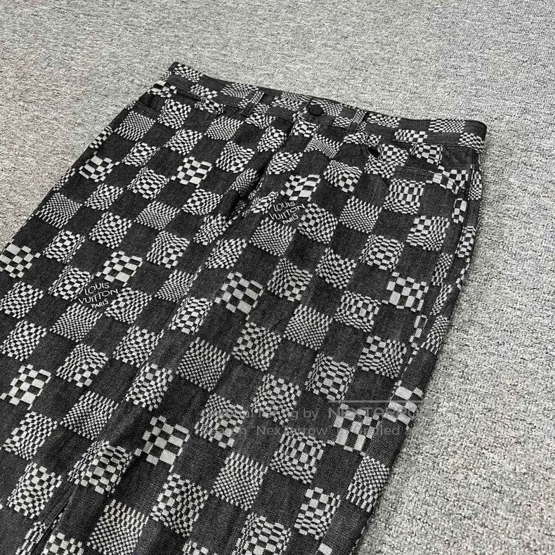 Louis Vuitton Louis Vuitton Checker Jeans Size US 38 / EU 54 - 3 Thumbnail
