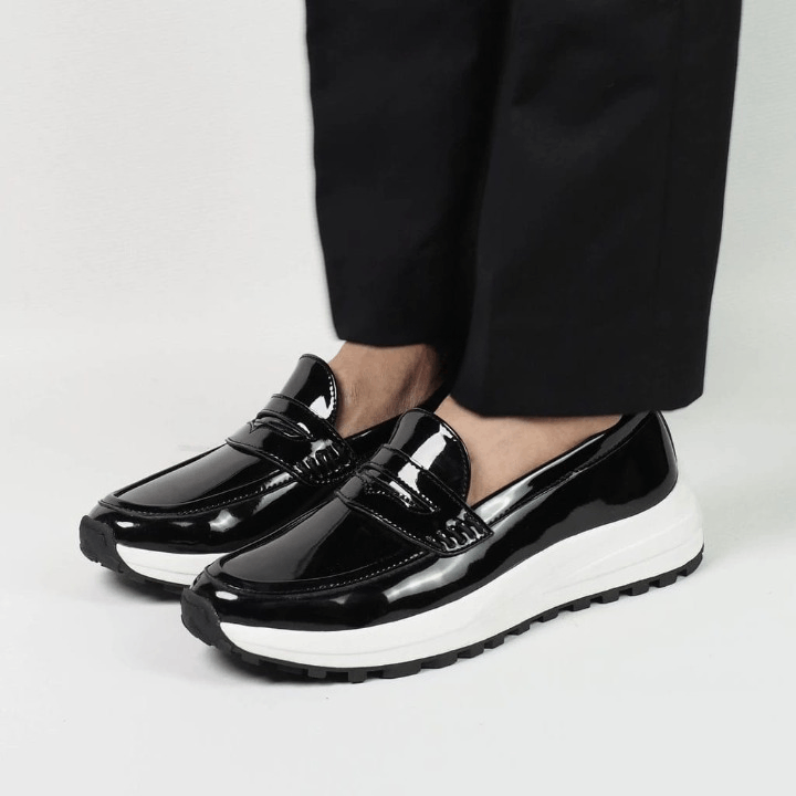 Designer Calio Loafer Black White Size US 10 / EU 43 - 4 Thumbnail