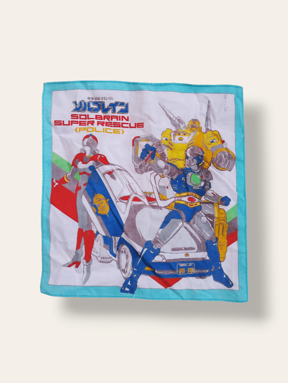 image of Anima x Vintage 1991 Solbrain Super Rescue Police Bandana, Men's