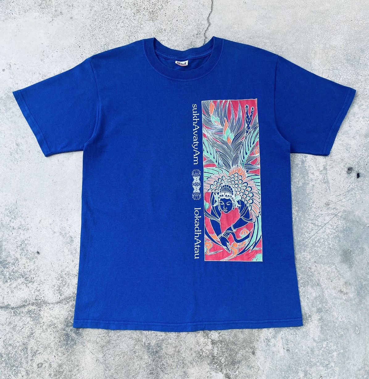 Vintage Vintage Sukhavatyam Lokadhatau Tees Size US M / EU 48-50 / 2 - 1 Thumbnail